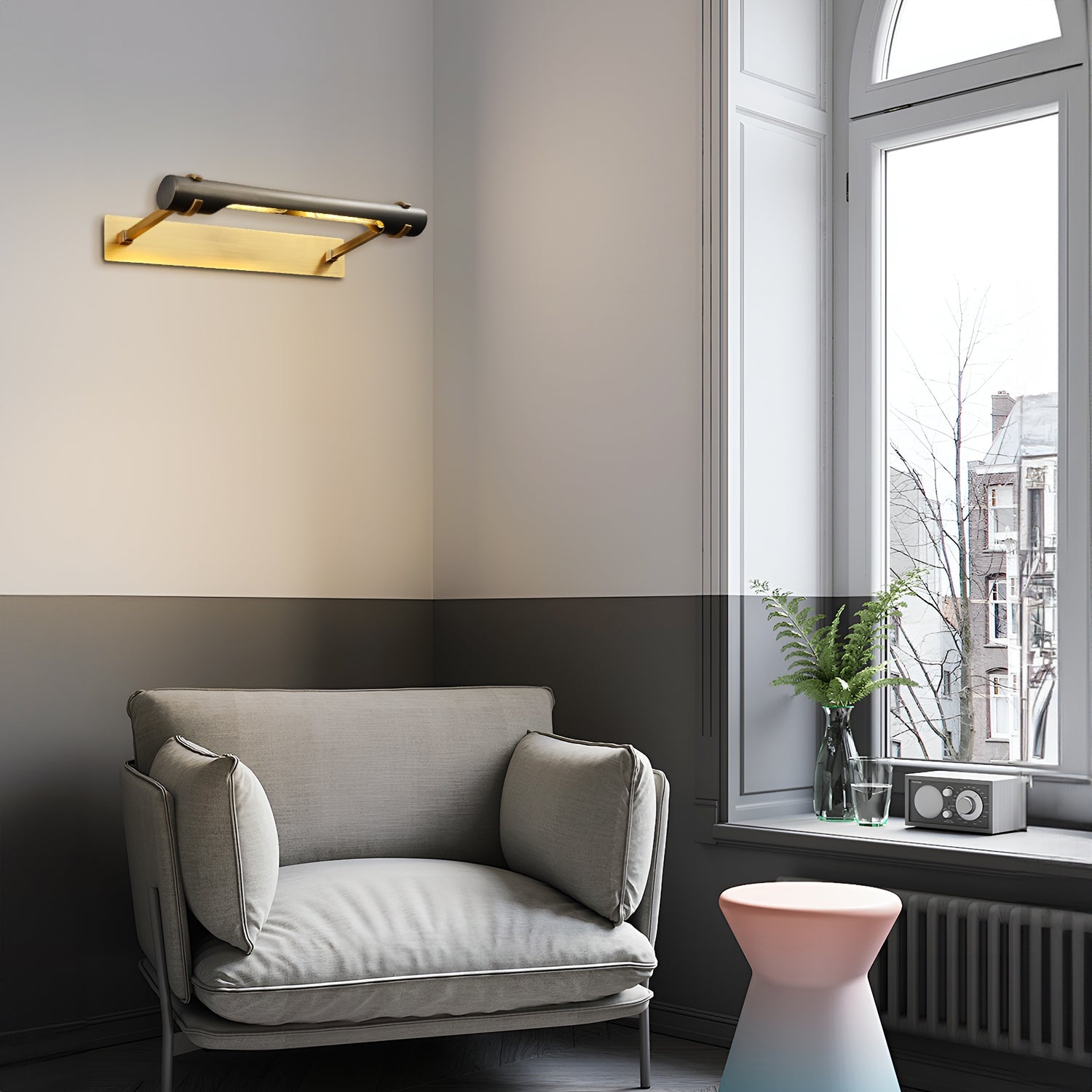 Erddig_Double_Arm_Picture_Light_Urbanelectric_04