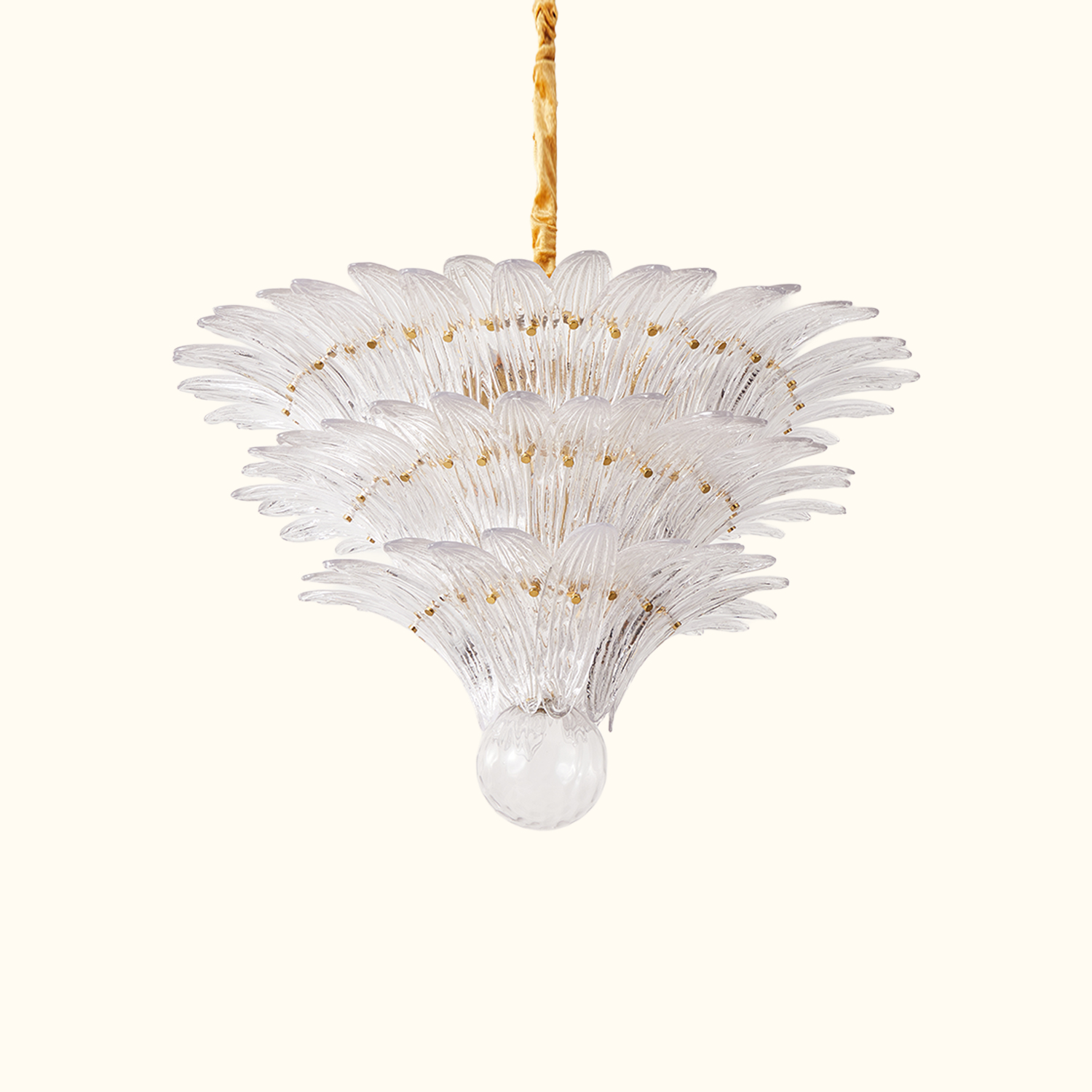 Fantastic Murano Palmette Chandelier