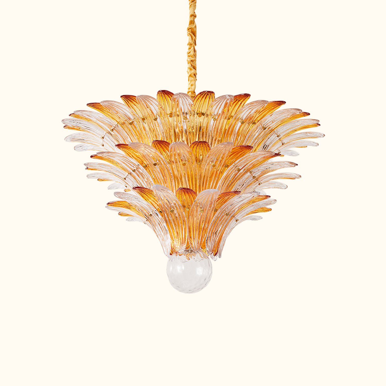 Fantastic Murano Palmette Chandelier