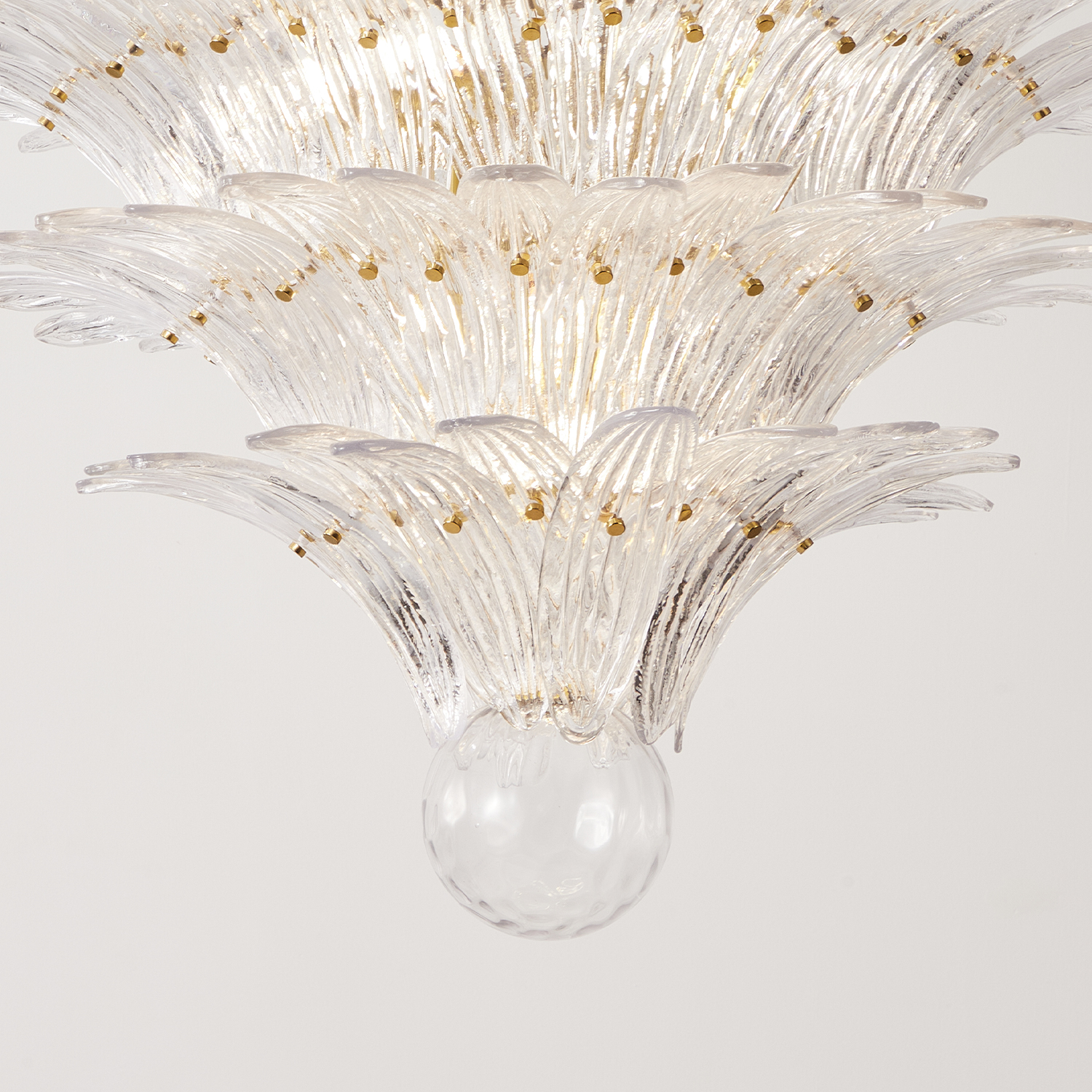 Fantastic Murano Palmette Chandelier