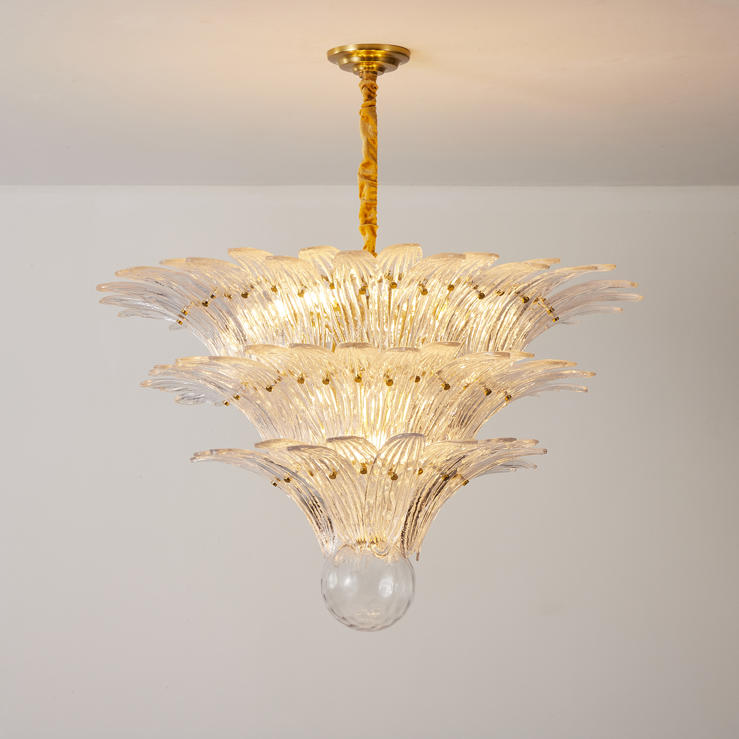 Fantastic Murano Palmette Chandelier