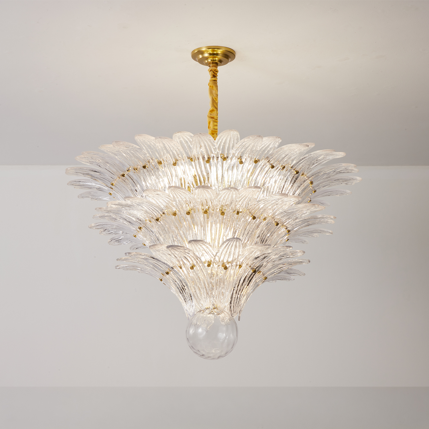Fantastic Murano Palmette Chandelier