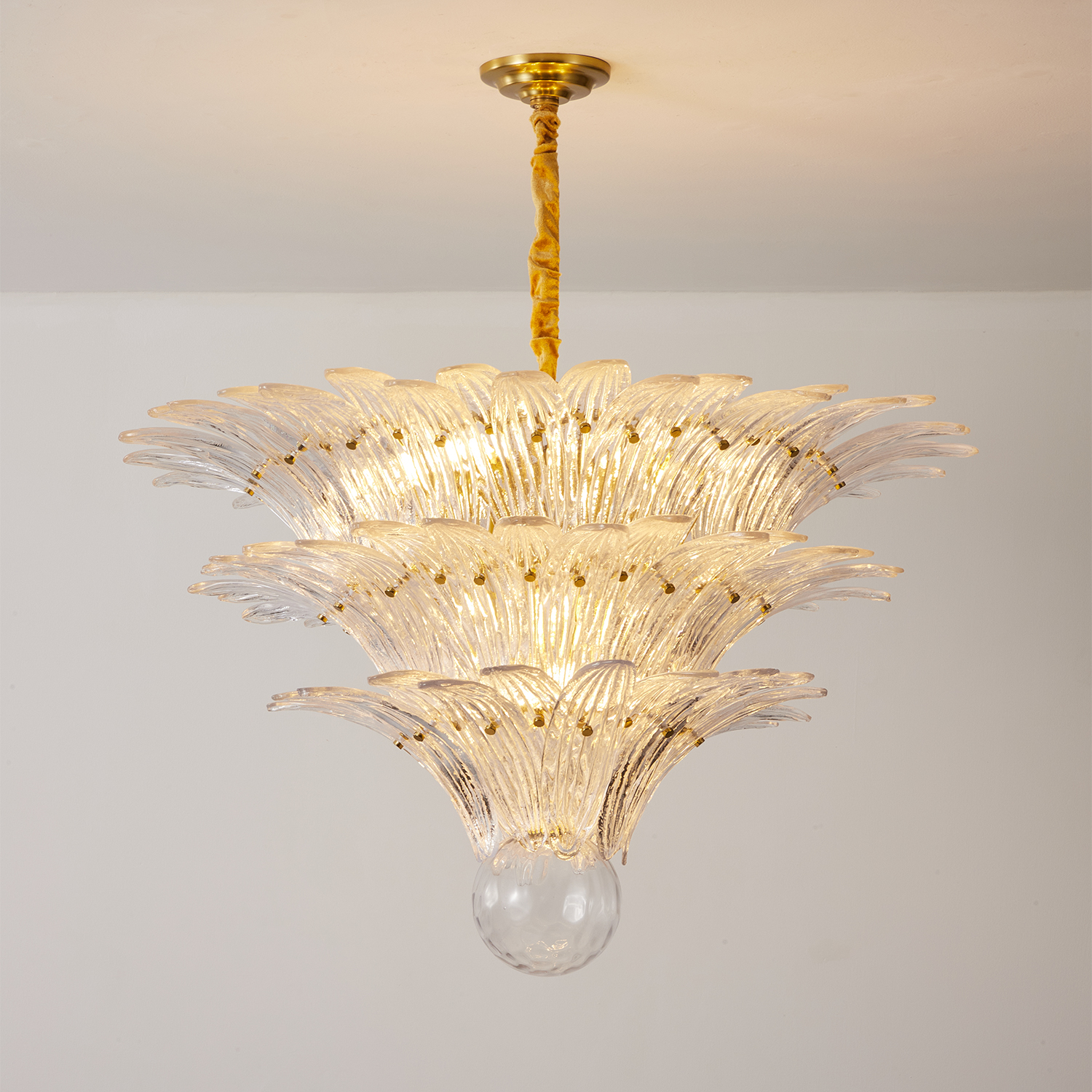 Fantastic Murano Palmette Chandelier