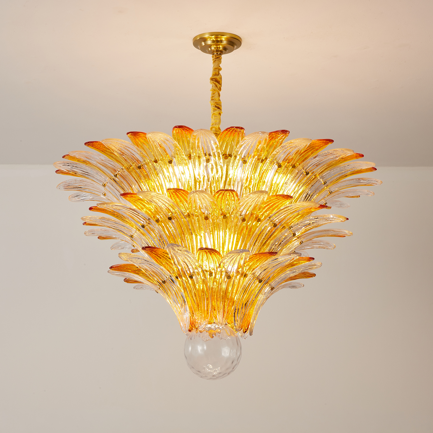 Fantastic Murano Palmette Chandelier