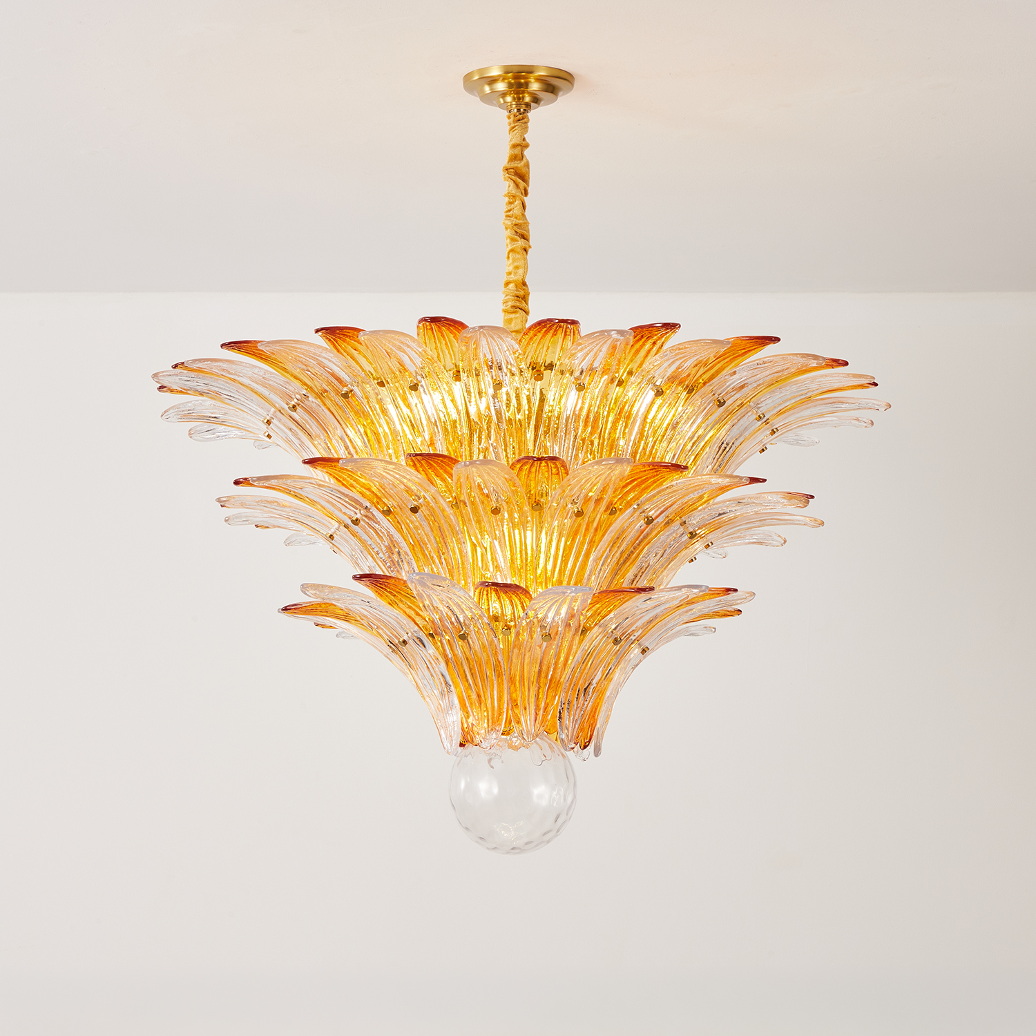 Fantastic Murano Palmette Chandelier