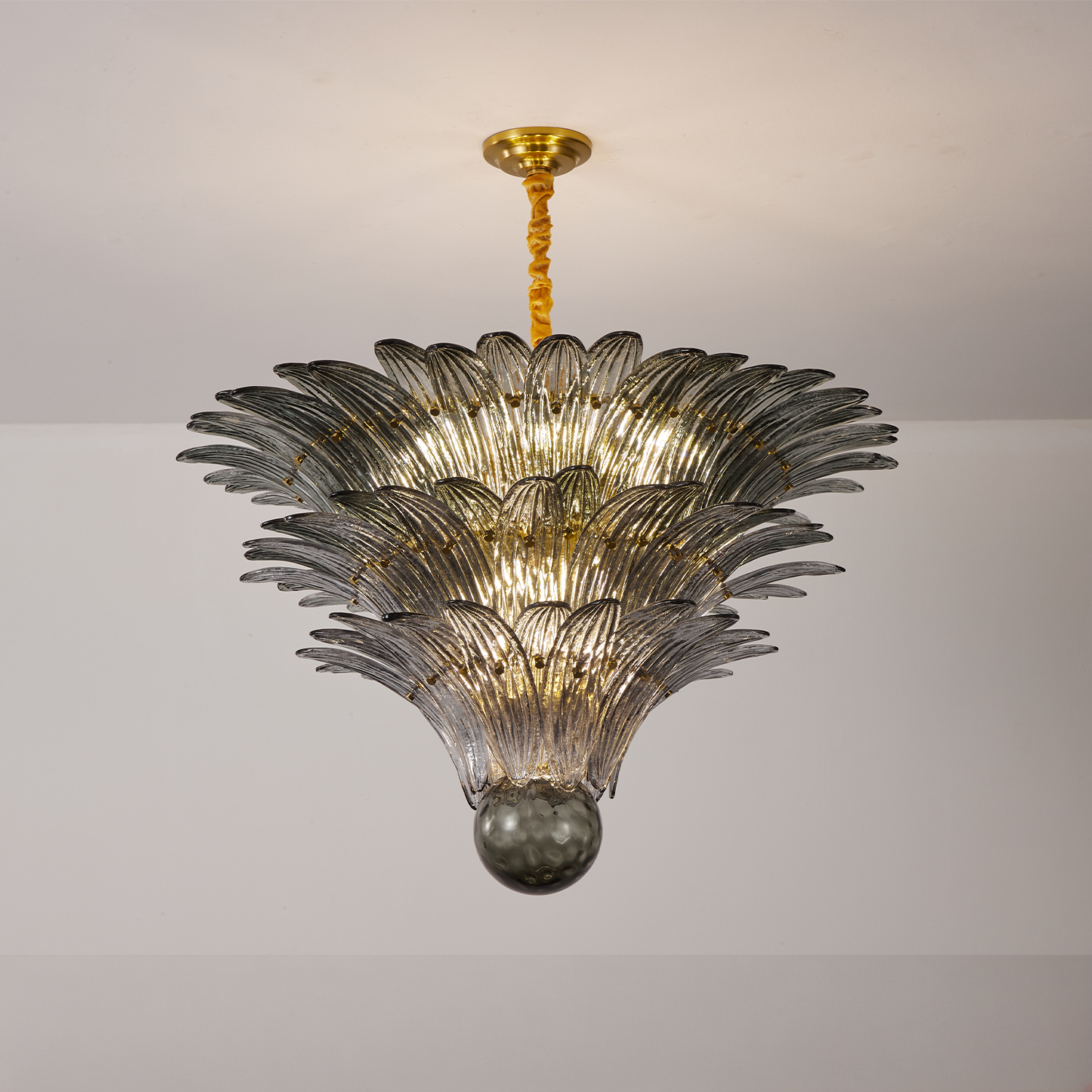 Fantastic Murano Palmette Chandelier