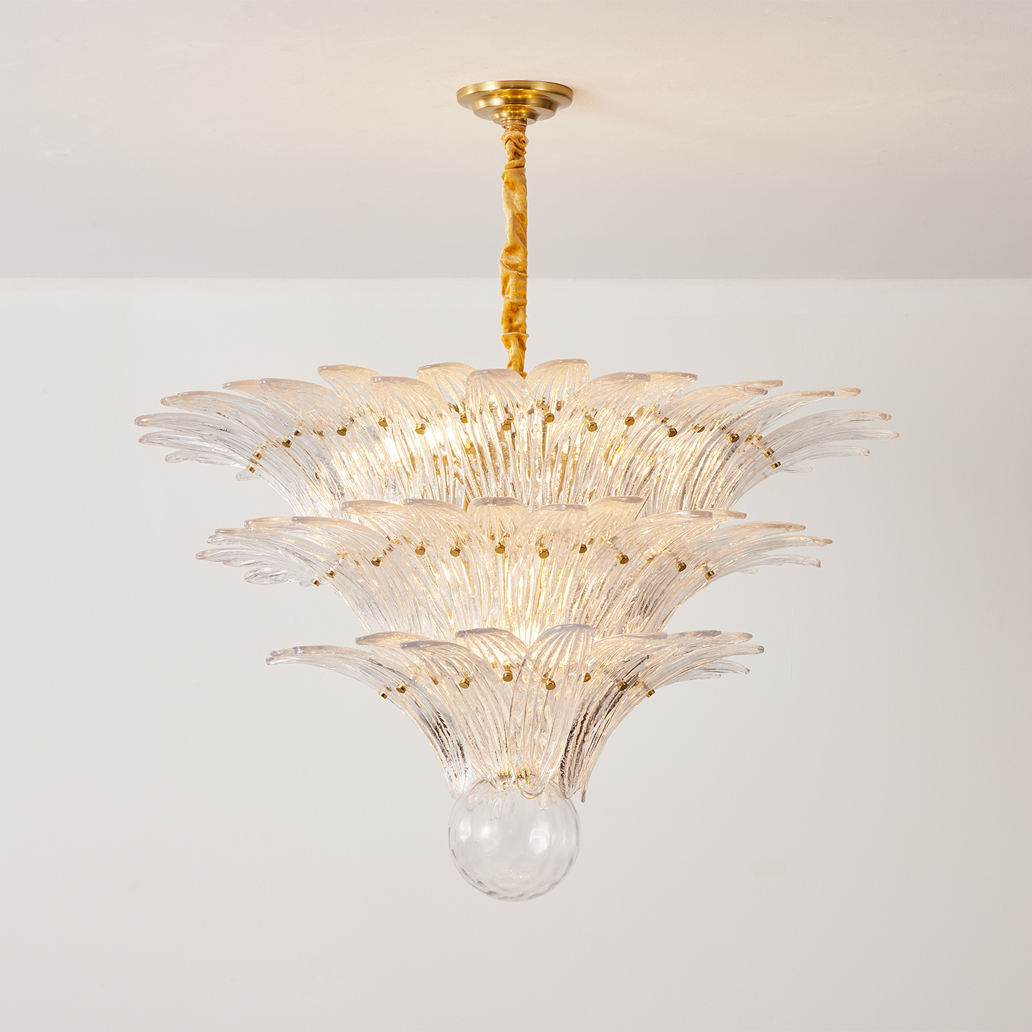 Fantastic Murano Palmette Chandelier