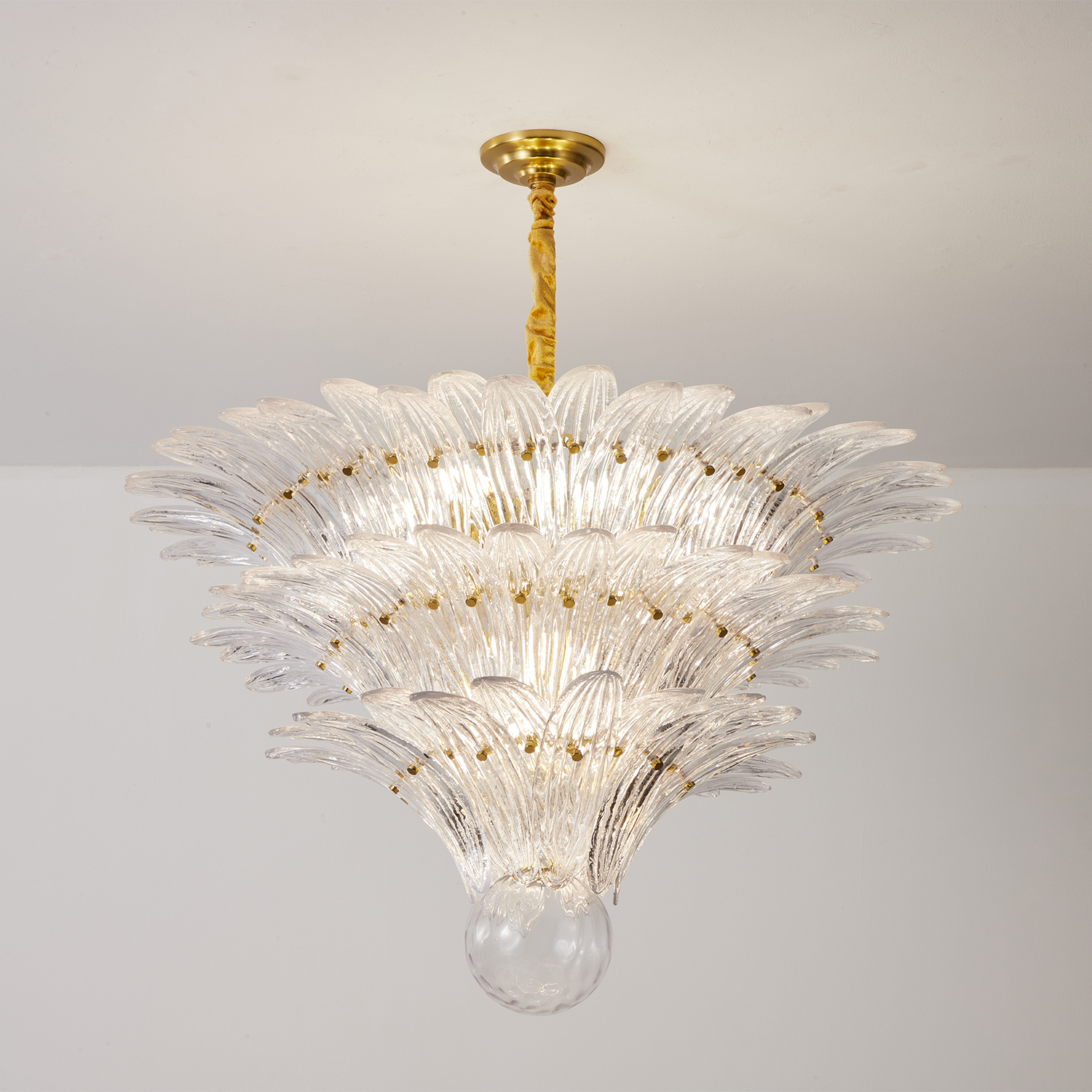 Fantastic Murano Palmette Chandelier
