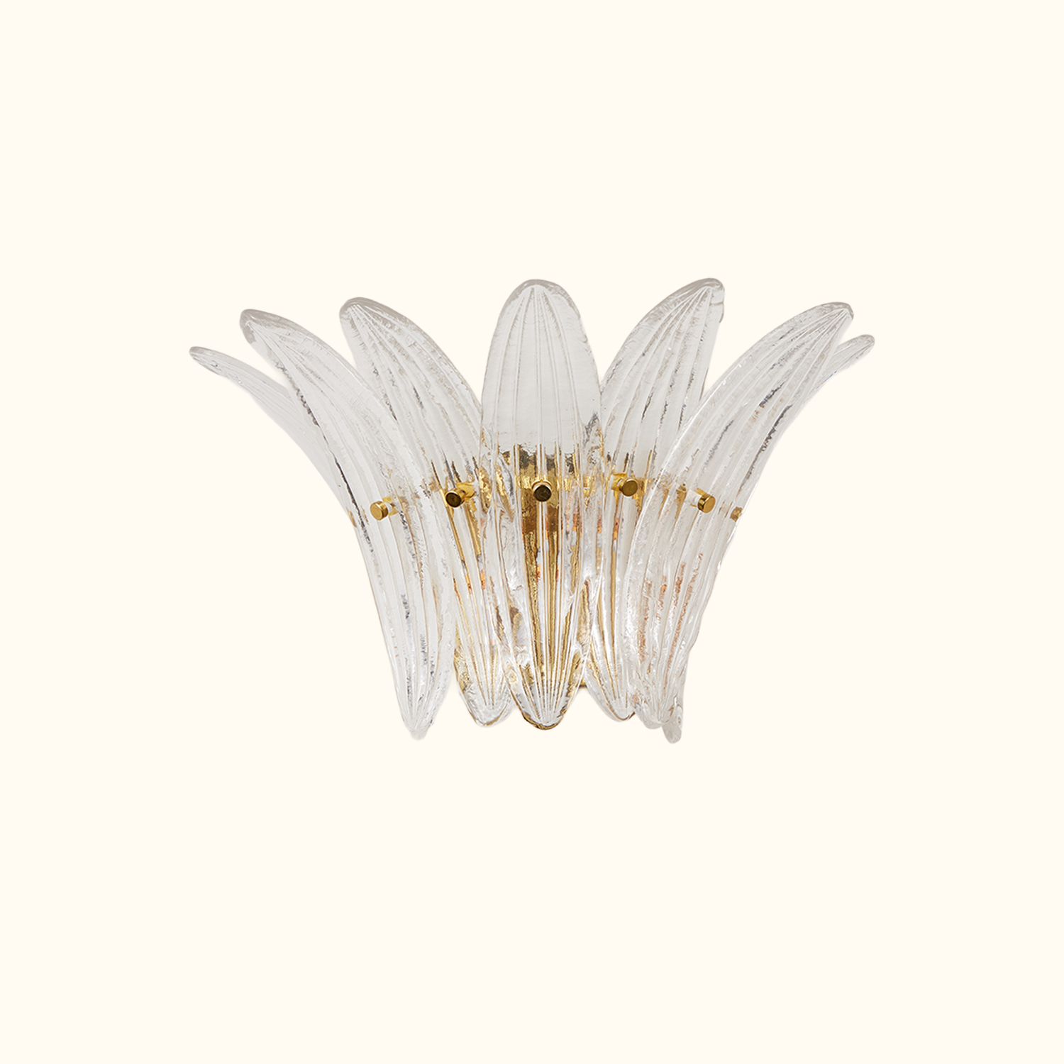 Fantastic Murano Palmette Sconces
