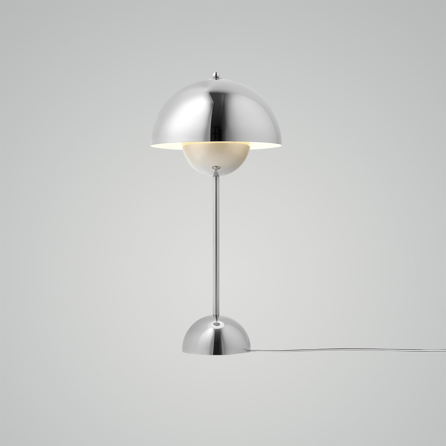 Flowerpot VP3 Chome Table Lamp
