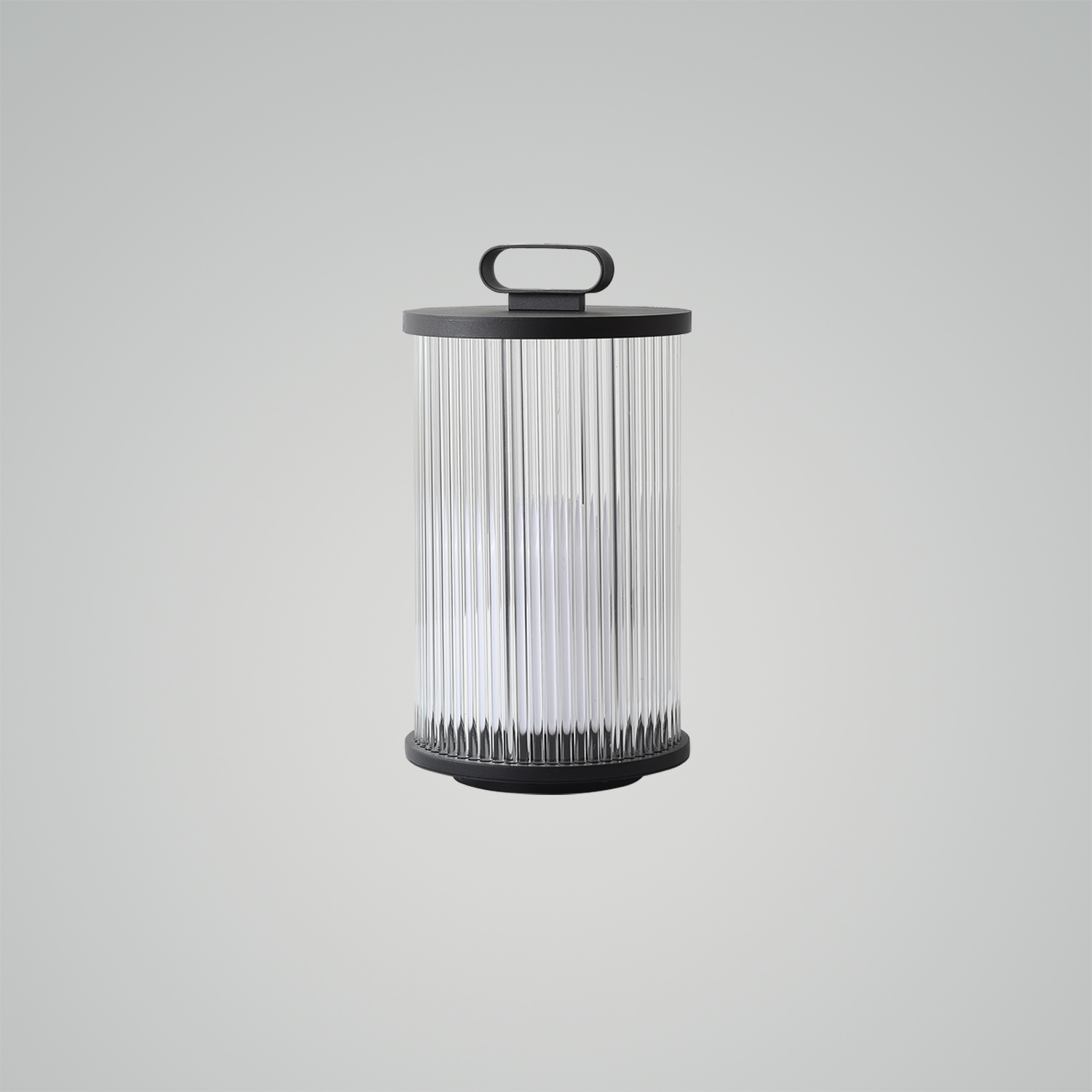 Glass Cage Garden Solar Outdoor Table Light
