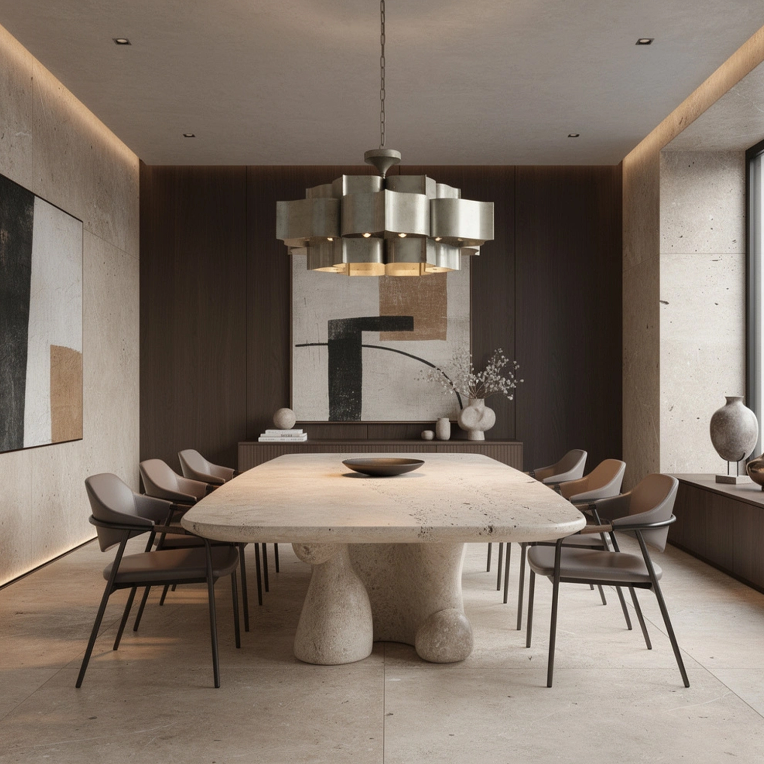 Grand Lotus Large Chandelier