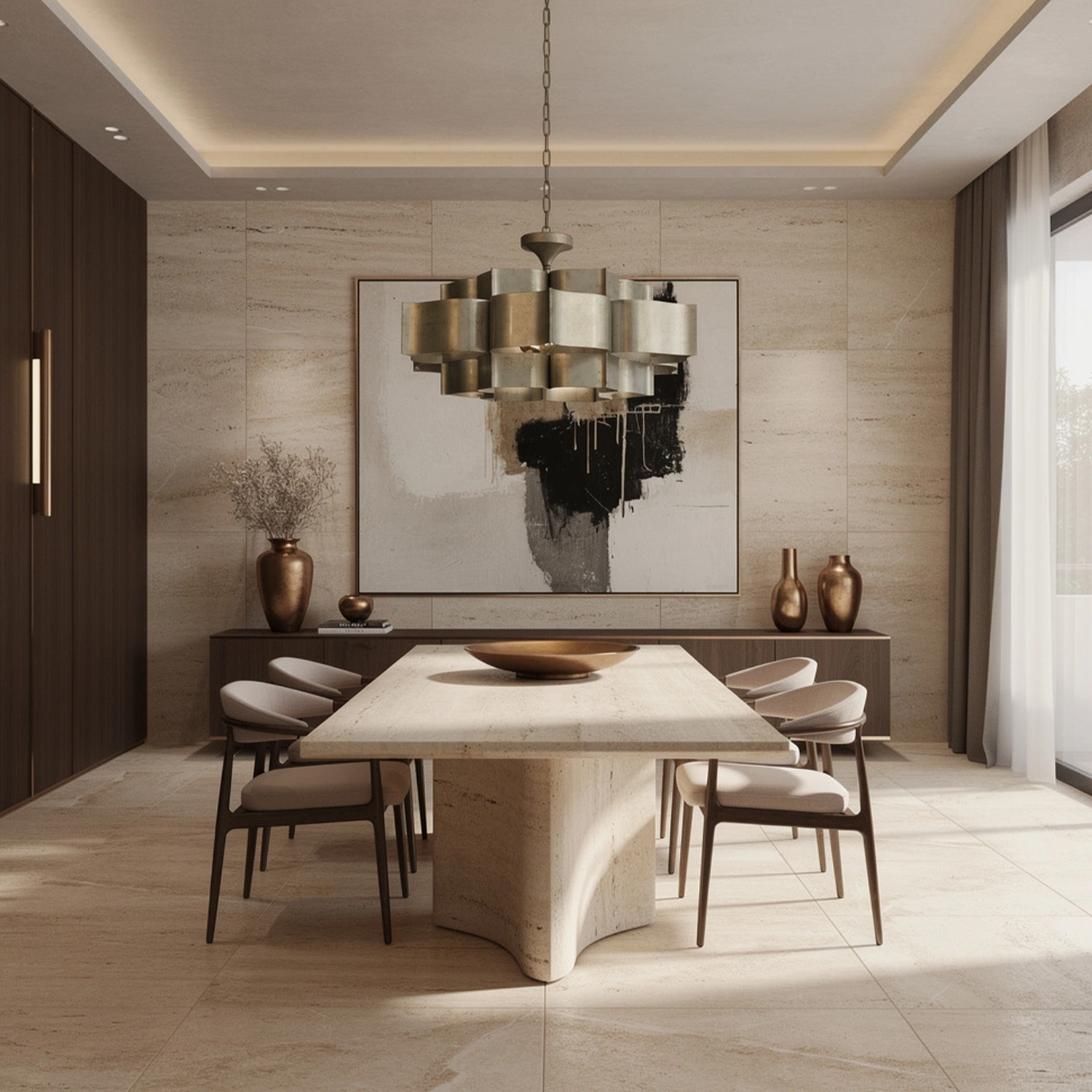 Grand Lotus Large Chandelier