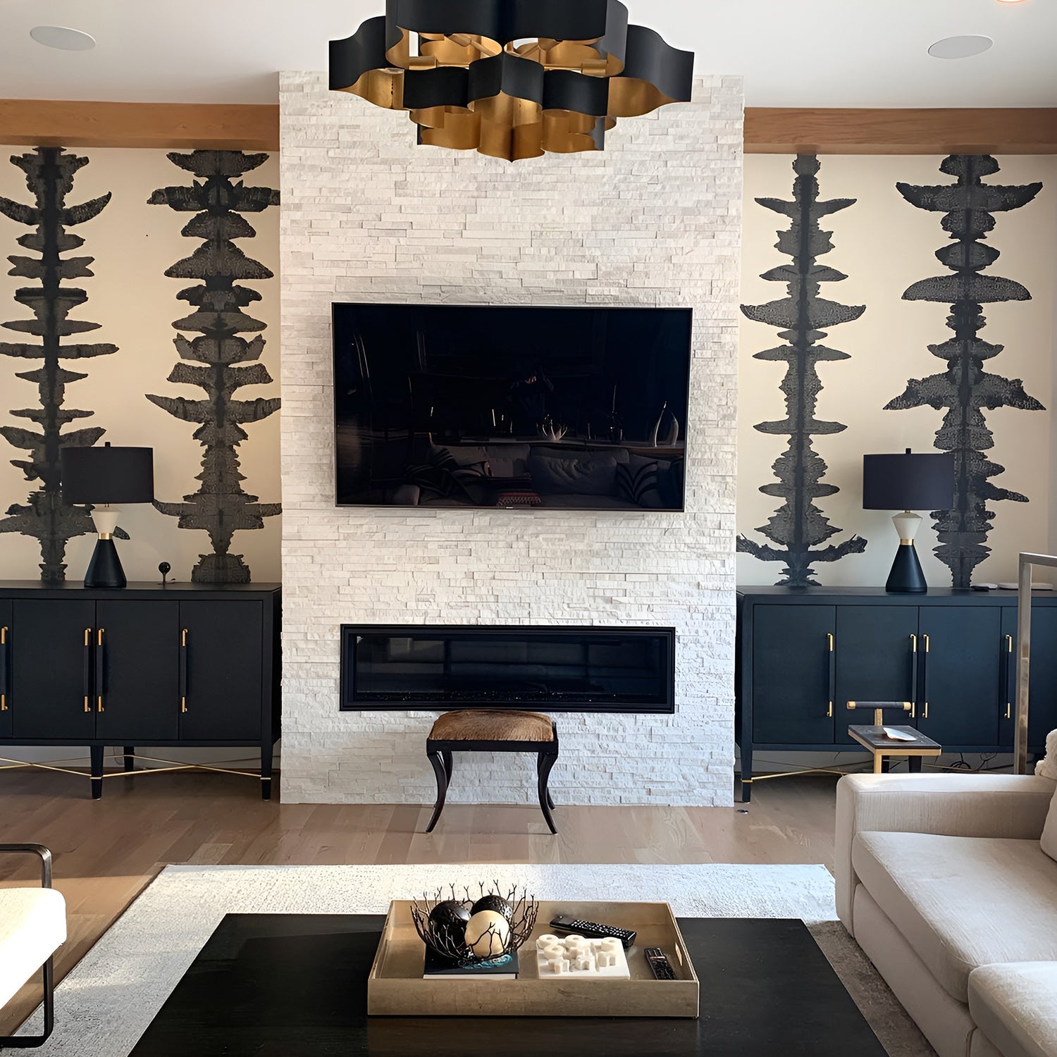 Grand Lotus Chandelier