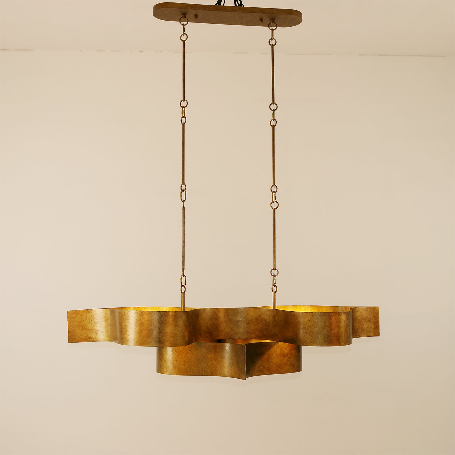 Grand Lotus Linear Chandelier