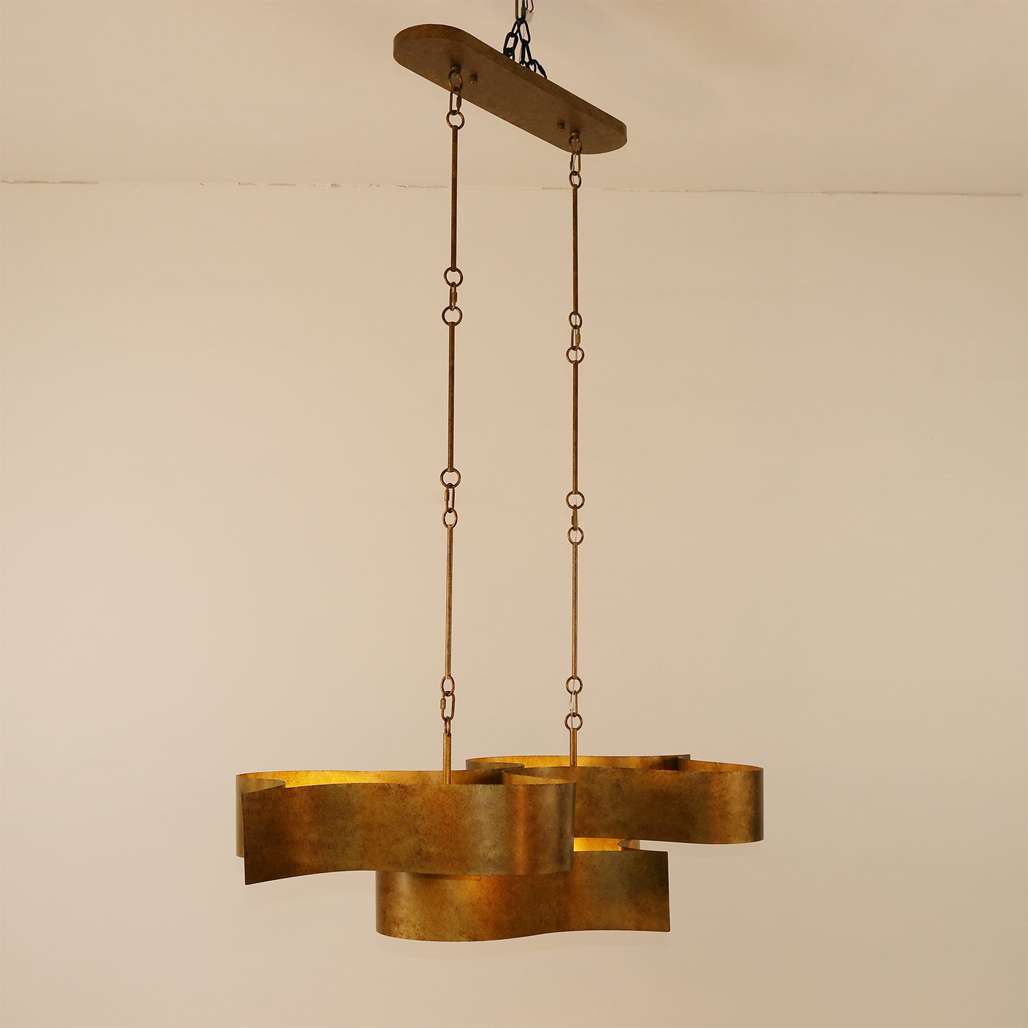 Grand Lotus Linear Chandelier