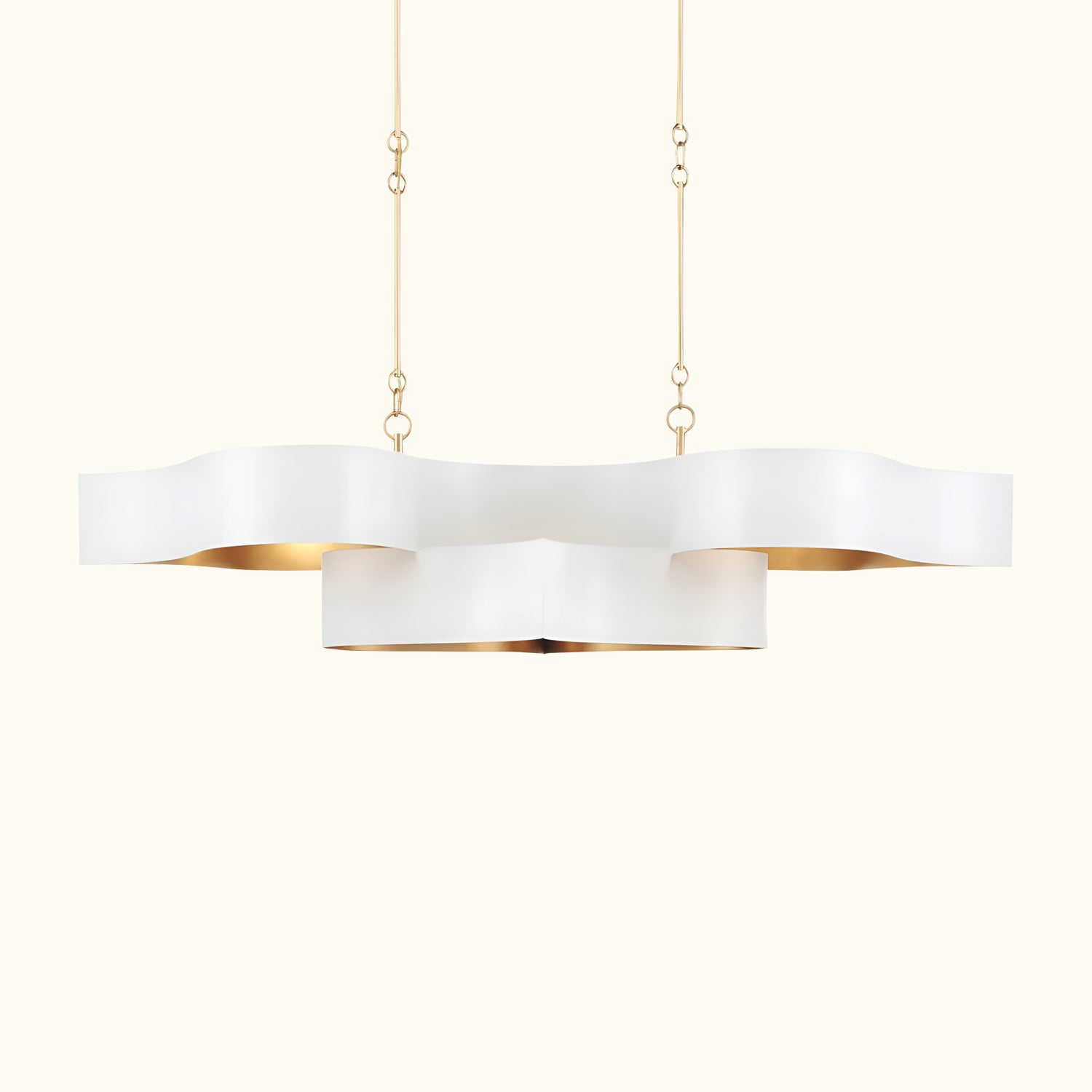 Grand Lotus Linear Chandelier