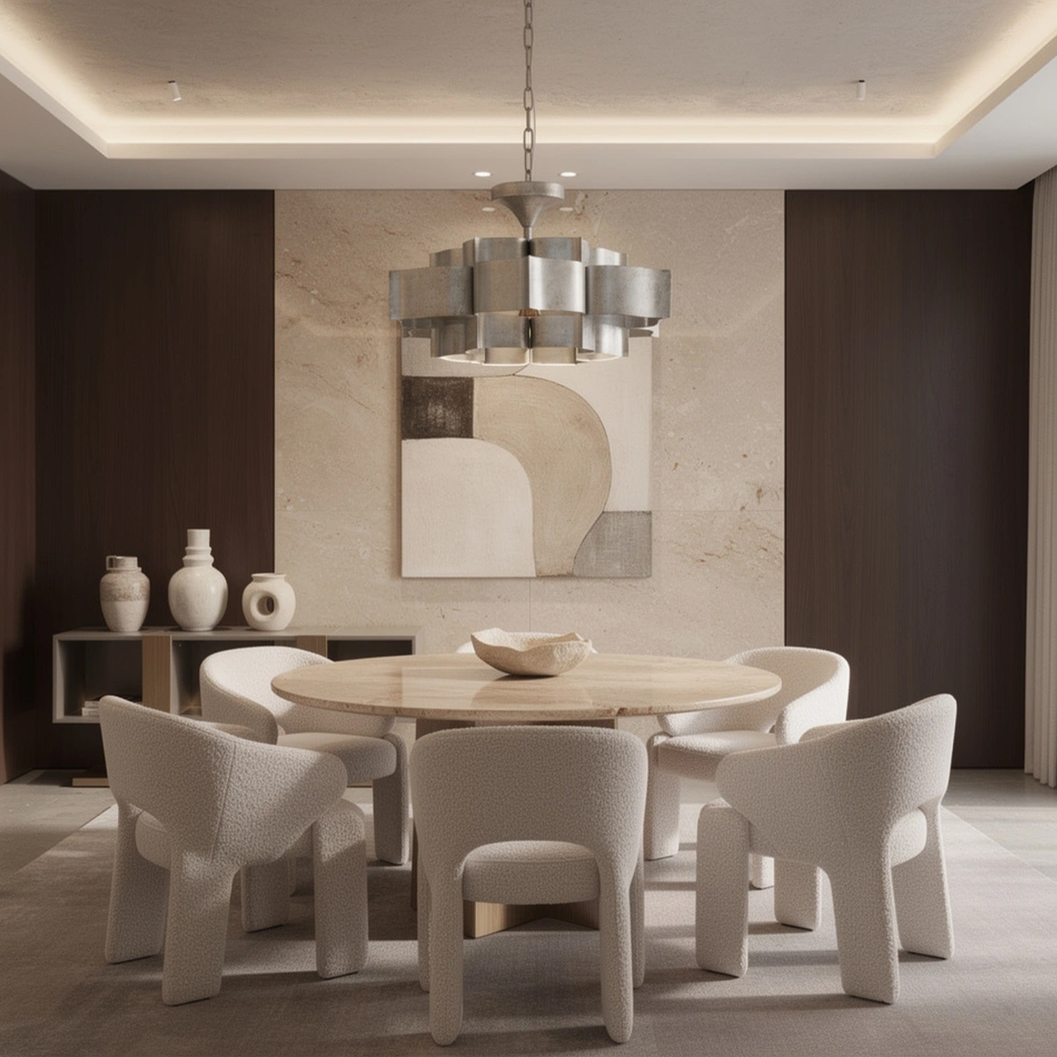 Grand Lotus Small Chandelier