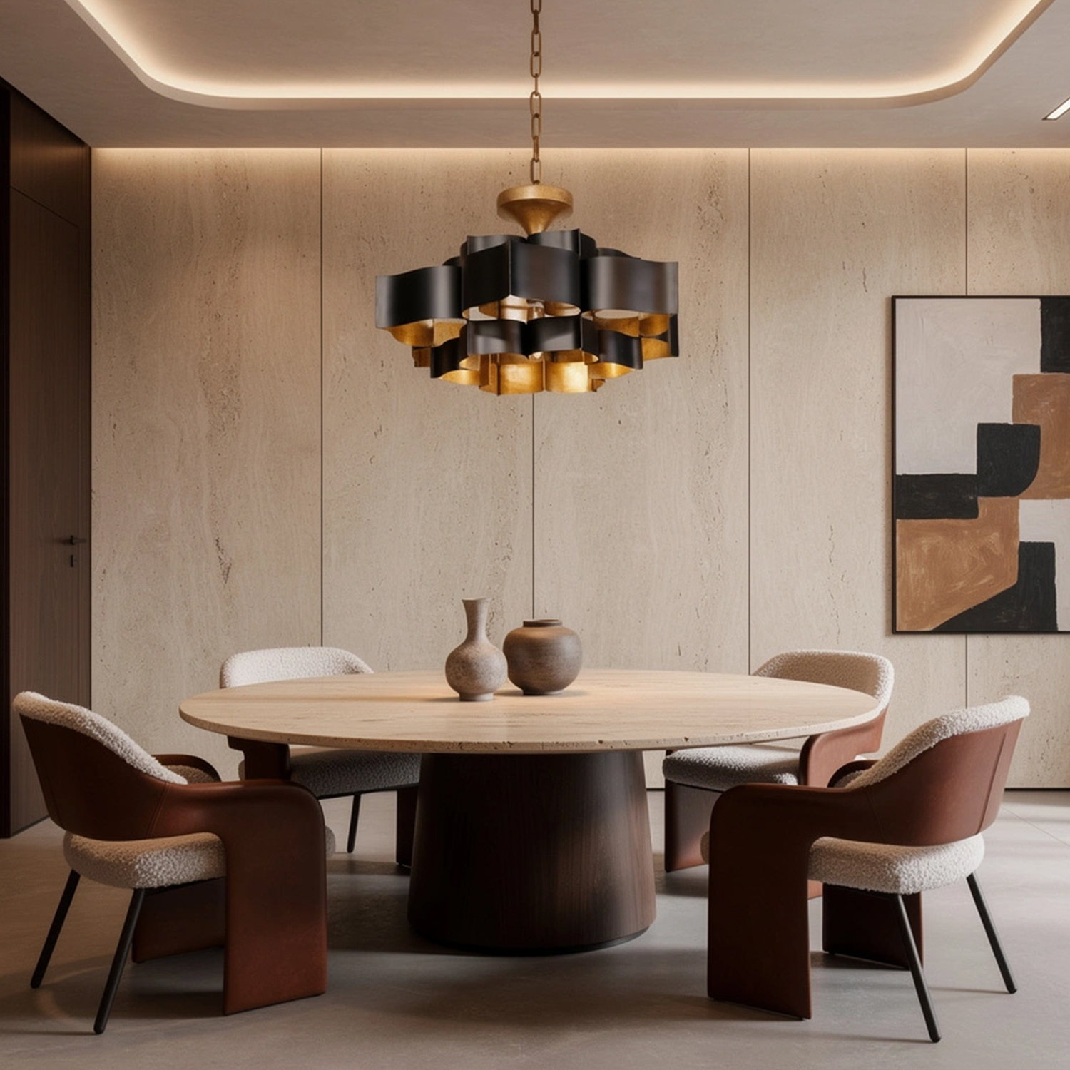 Grand Lotus Small Chandelier