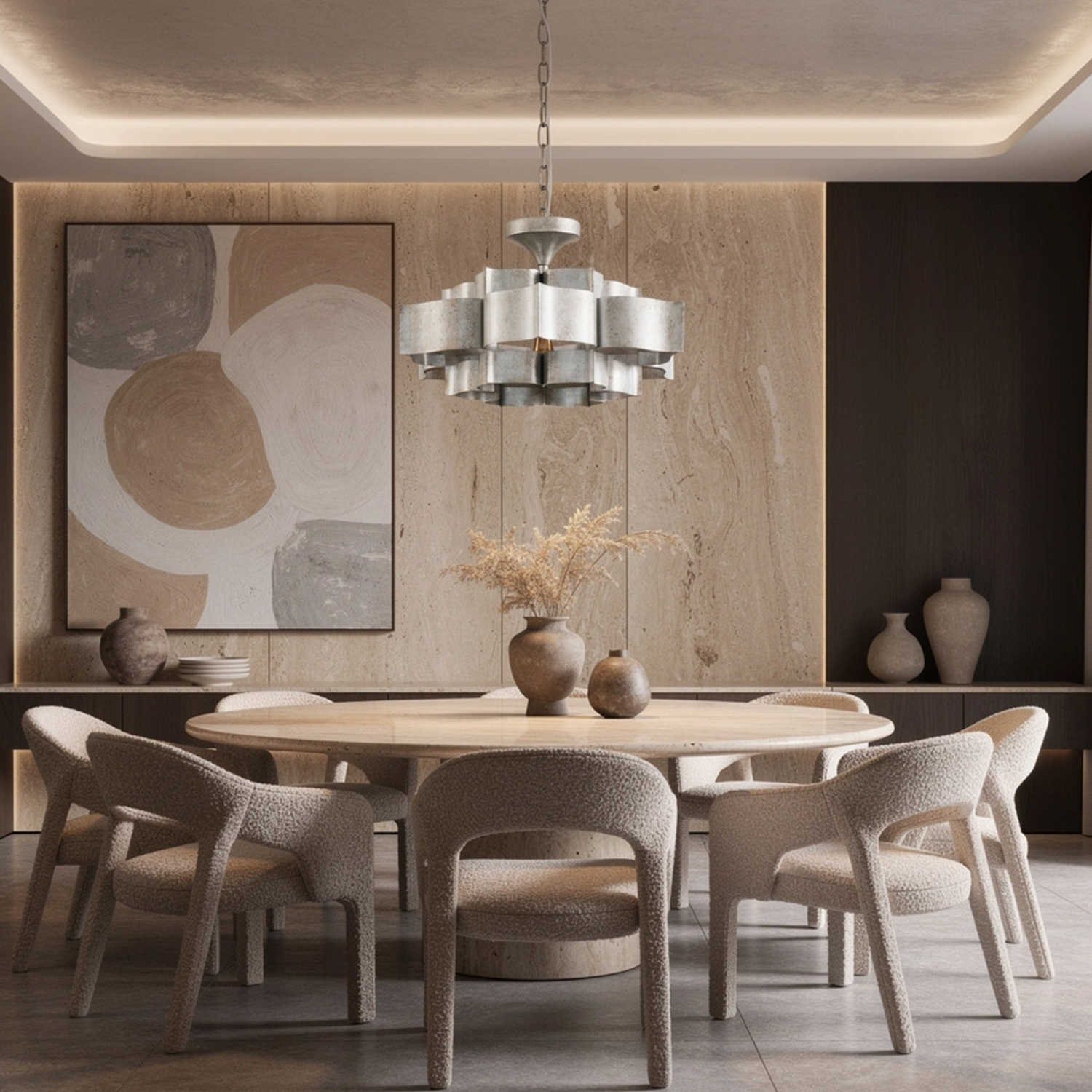 Grand Lotus Small Chandelier