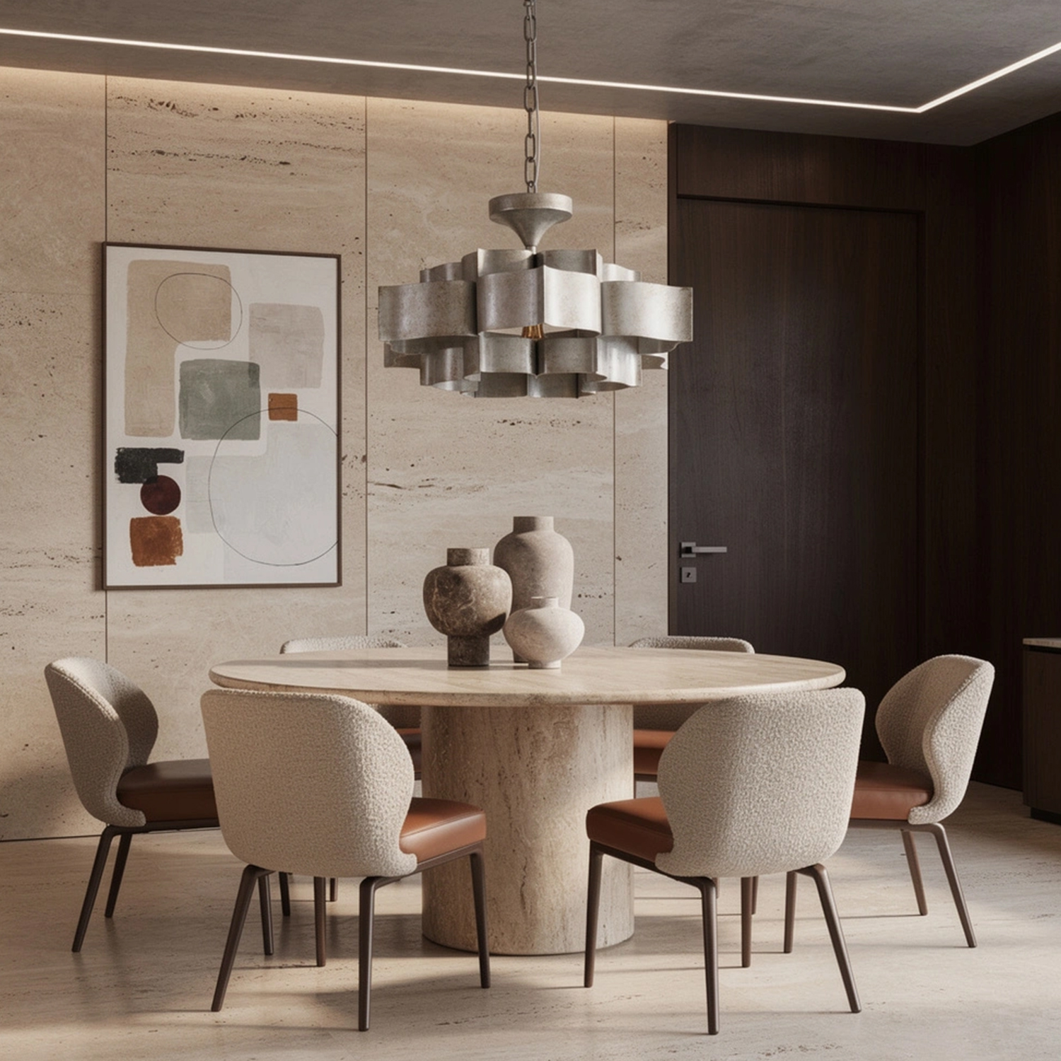 Grand Lotus Small Chandelier
