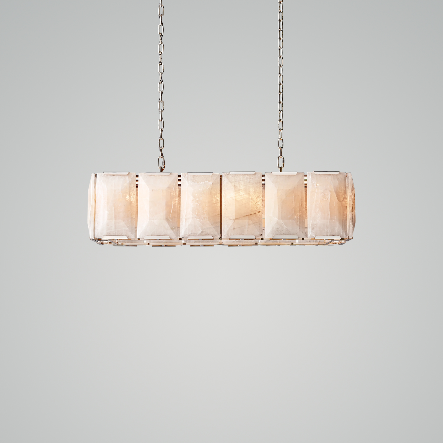 未上传 Harlow Calcite Rectangular Chandelier
