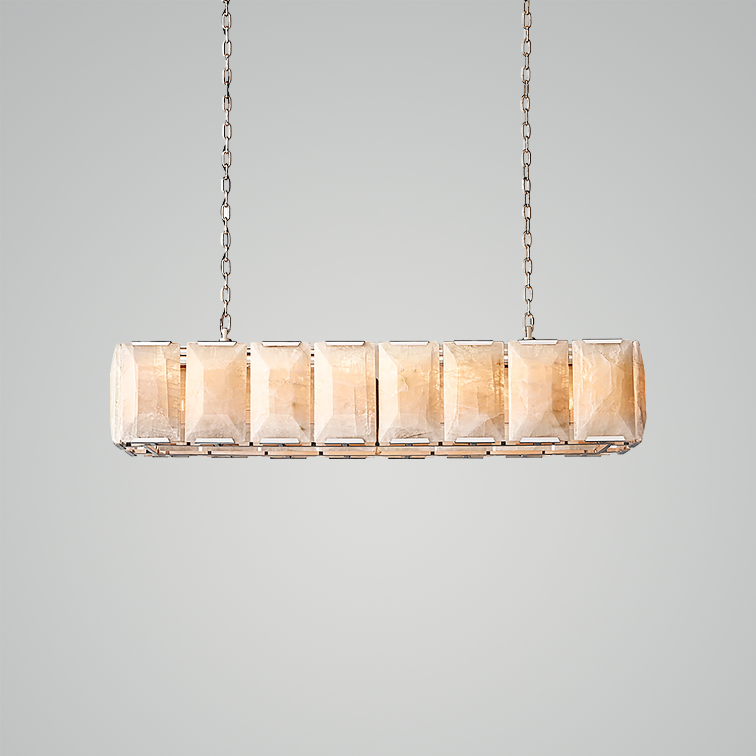 未上传 Harlow Calcite Rectangular Chandelier