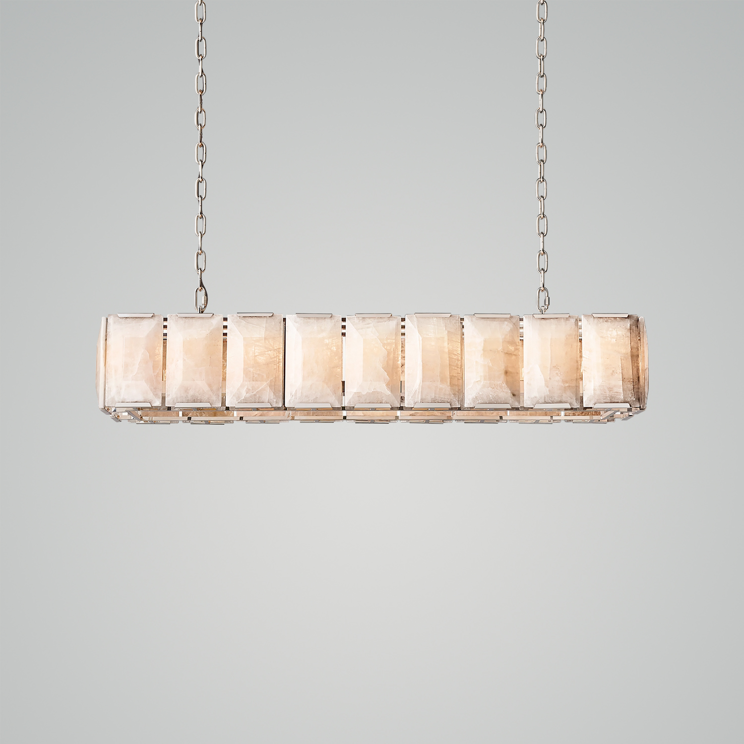 未上传 Harlow Calcite Rectangular Chandelier