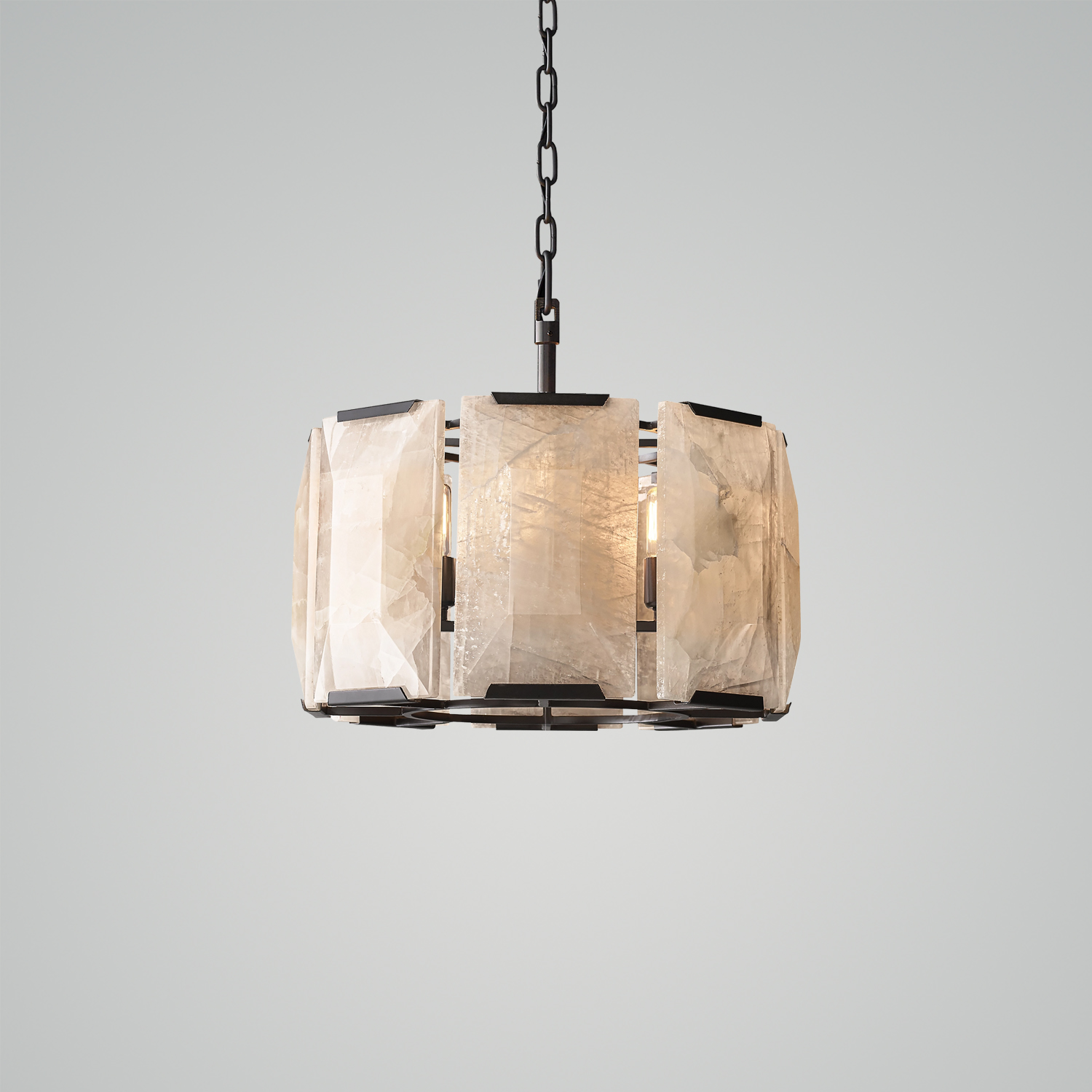 未上传 Harlow Calcite Round Chandelier