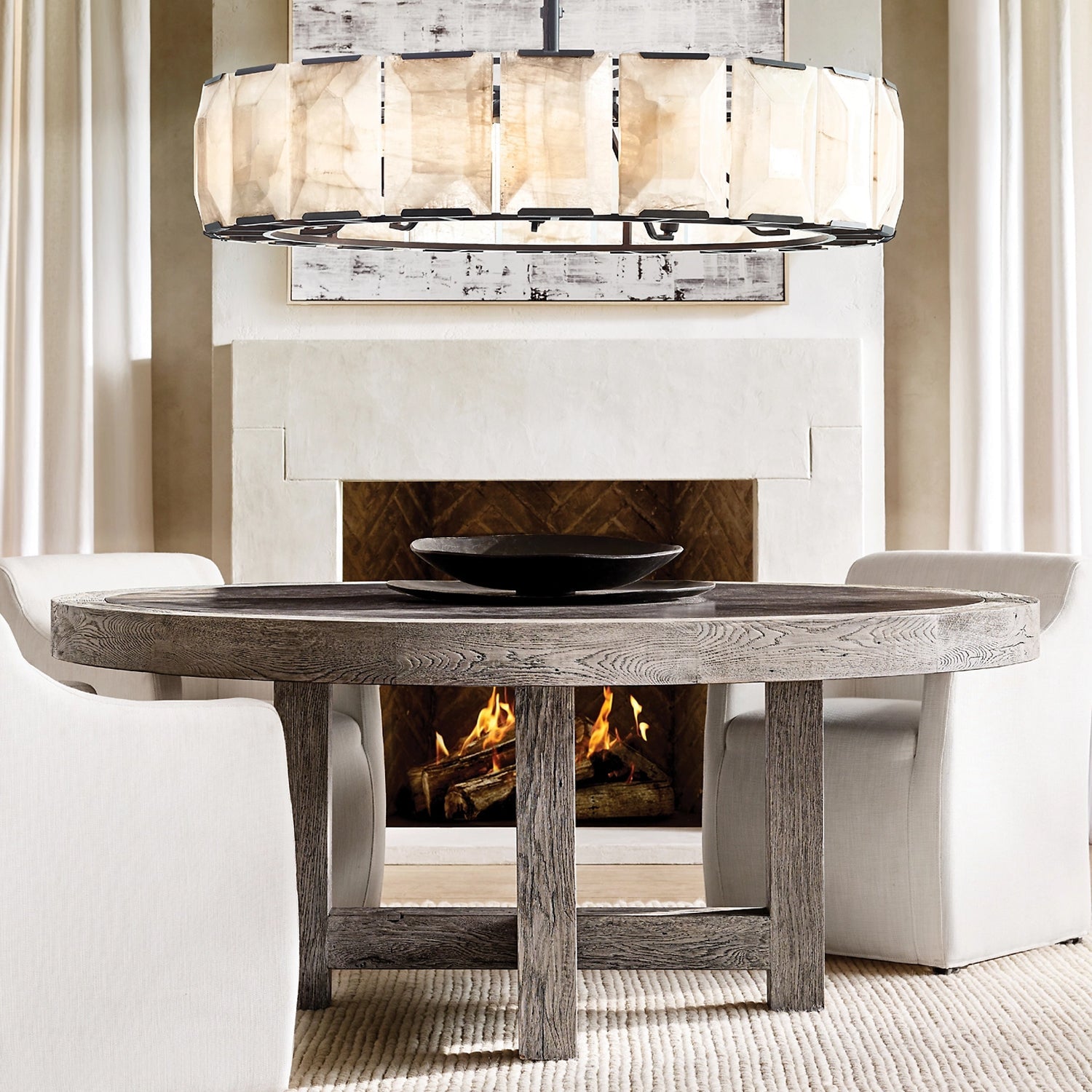 未上传 Harlow Calcite Round Chandelier