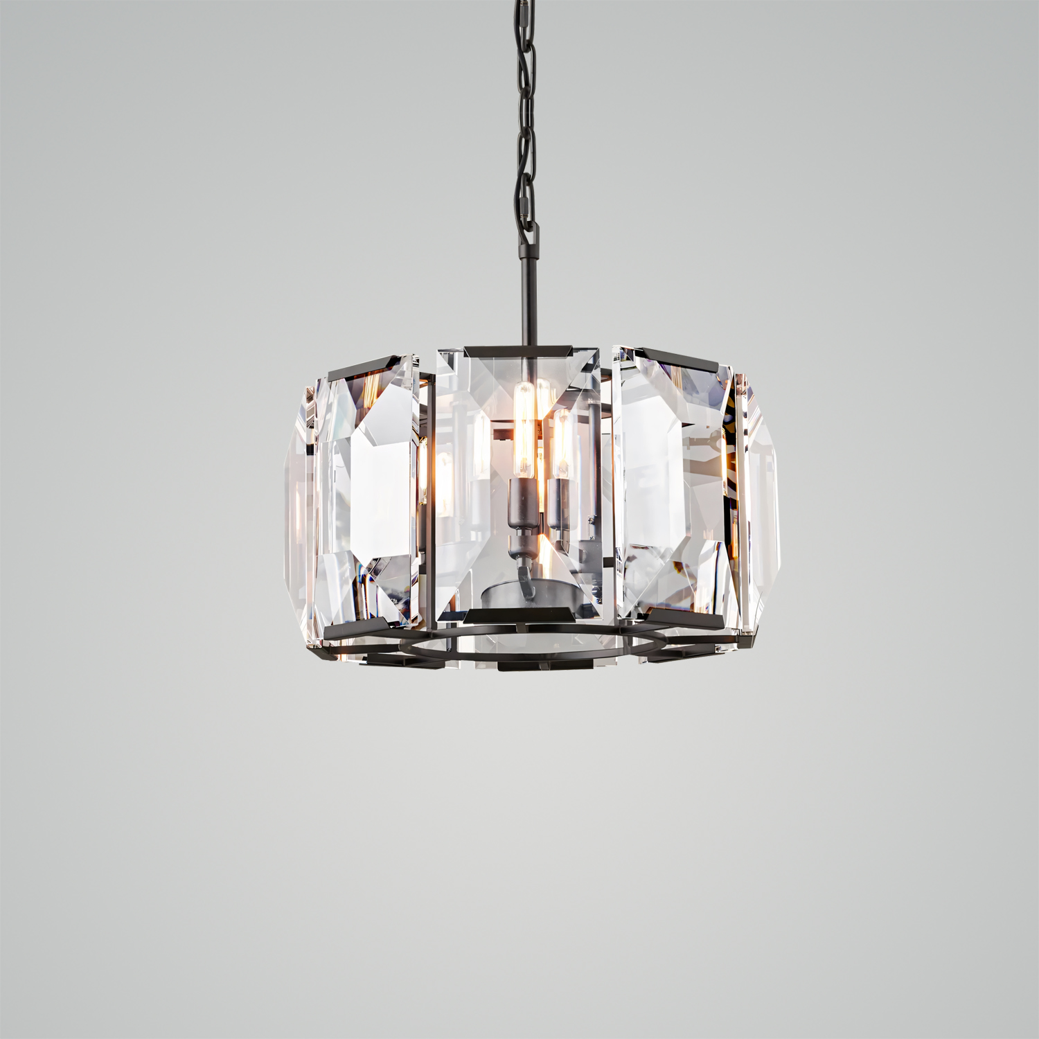 Harlow Crystal Round Chandelier
