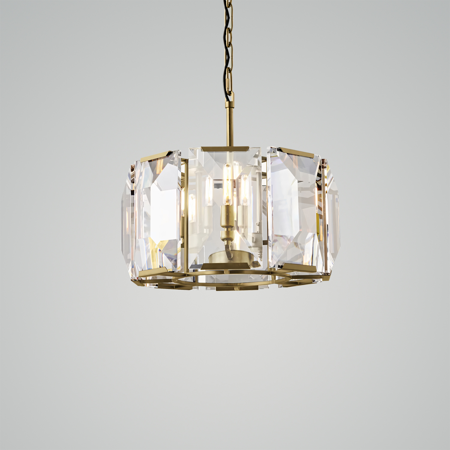 Harlow Crystal Round Chandelier