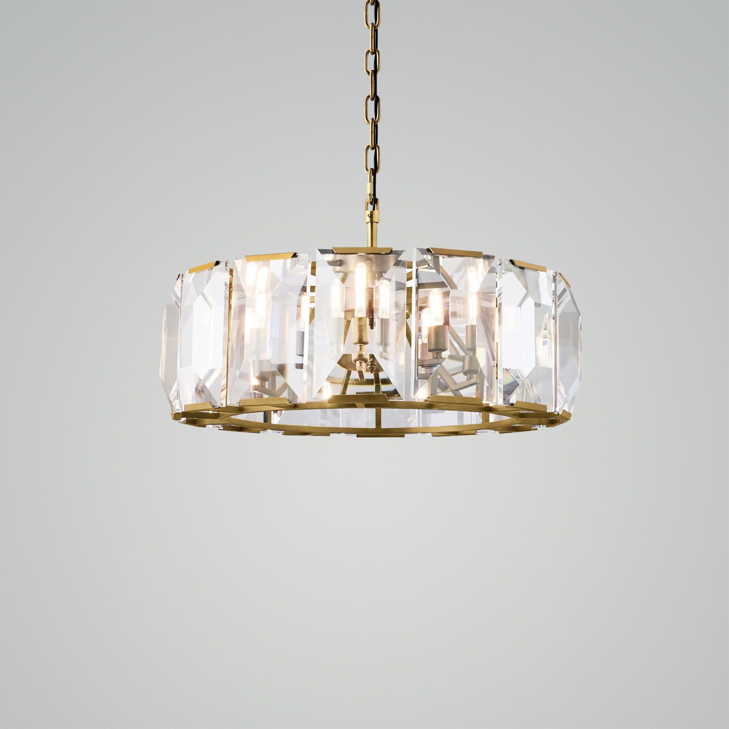 Harlow Crystal Round Chandelier
