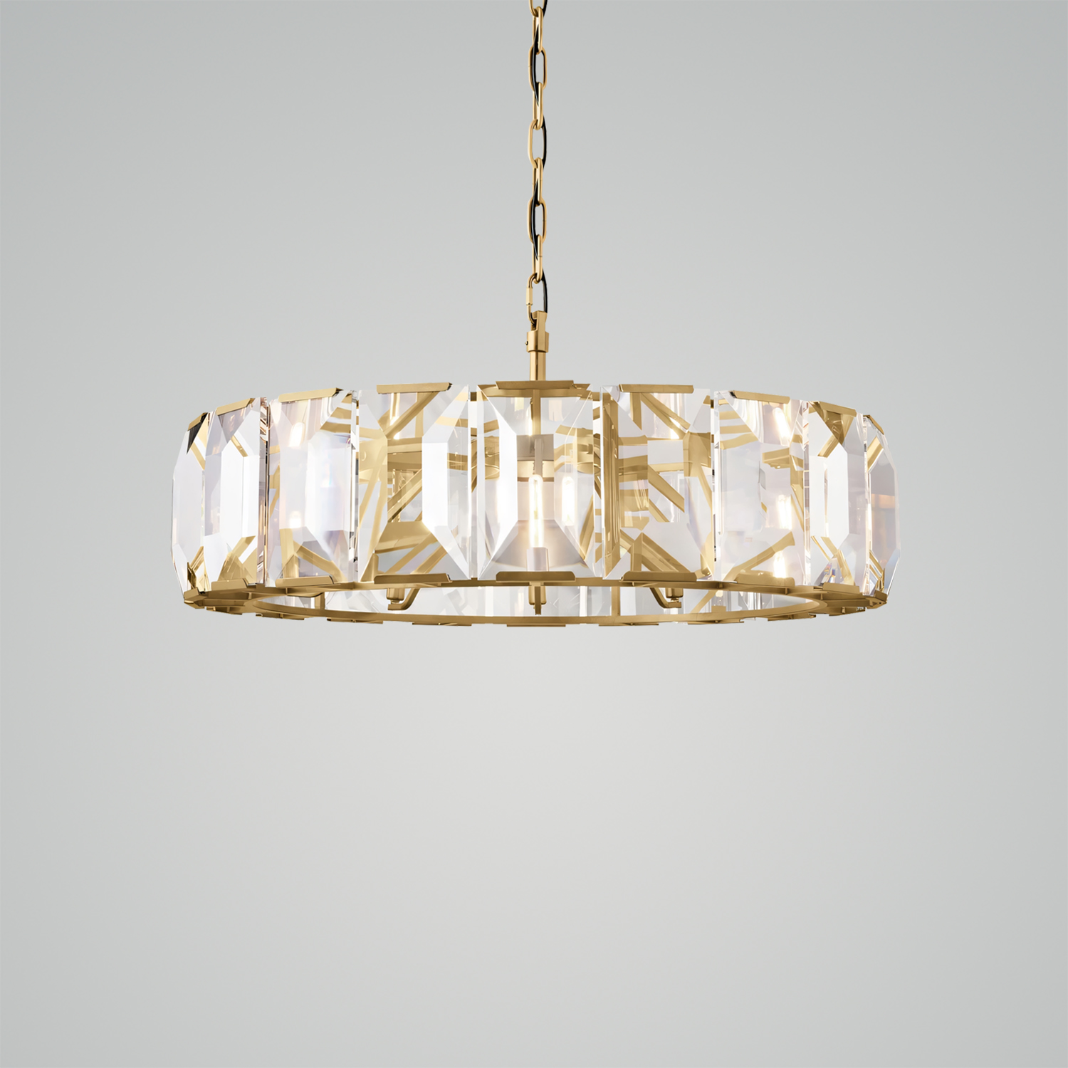 Harlow Crystal Round Chandelier
