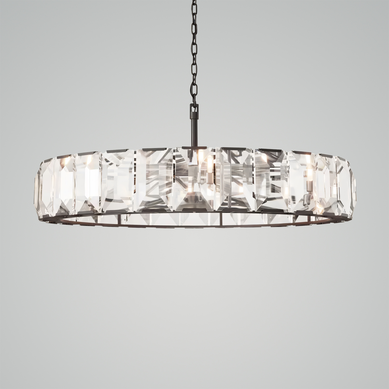 Harlow Crystal Round Chandelier
