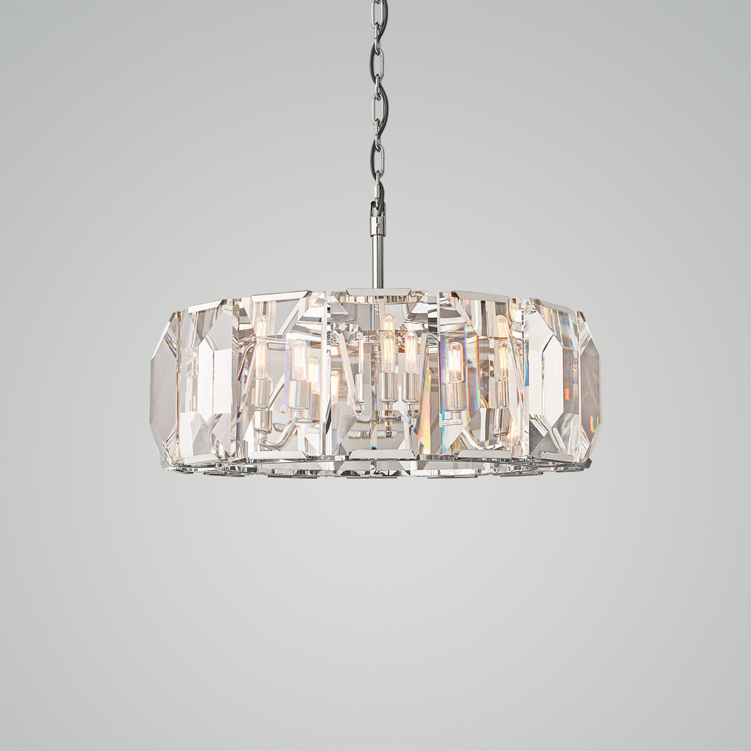 Harlow Crystal Round Chandelier