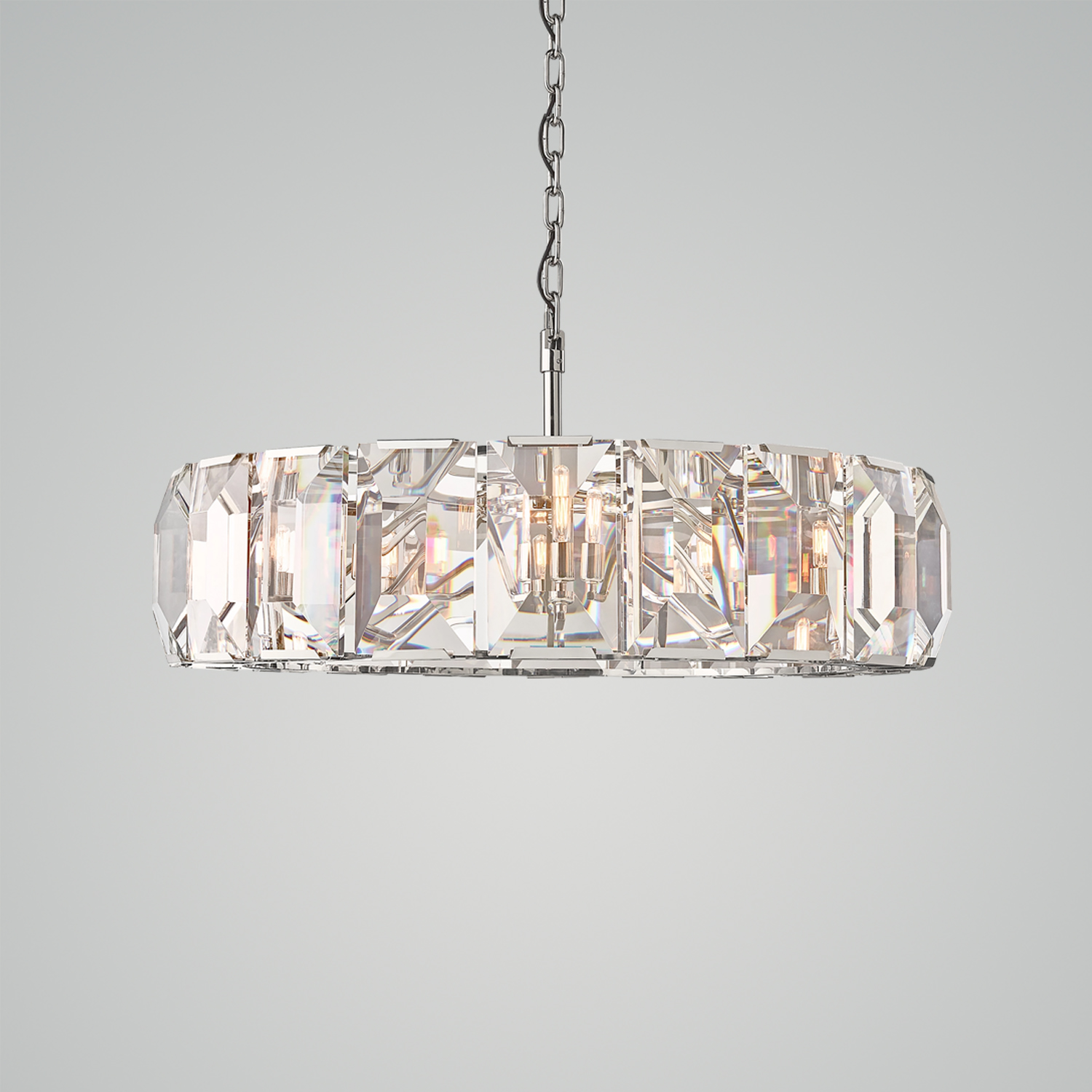 Harlow Crystal Round Chandelier