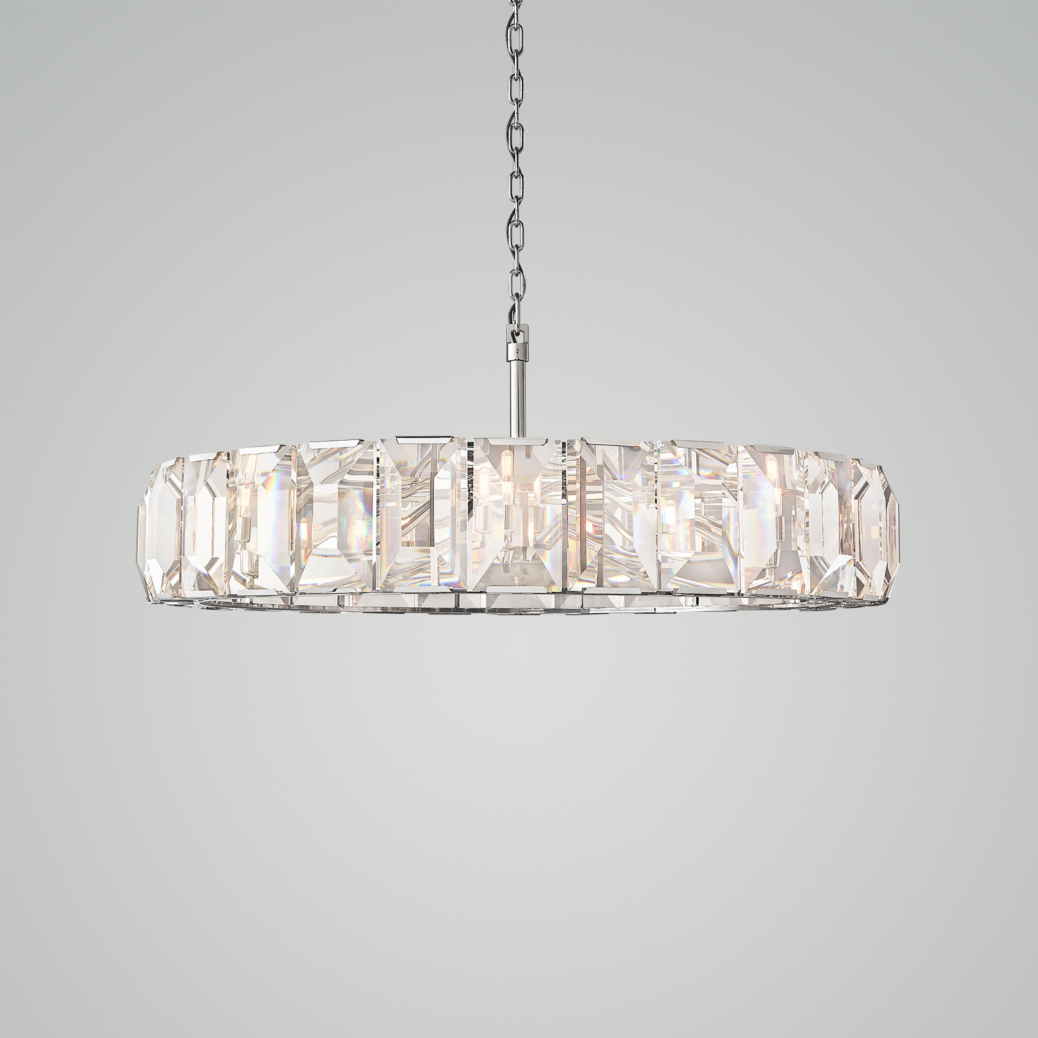 Harlow Crystal Round Chandelier