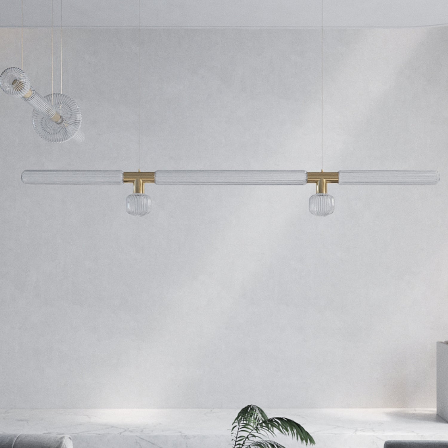 Horizontal S Pendant Light