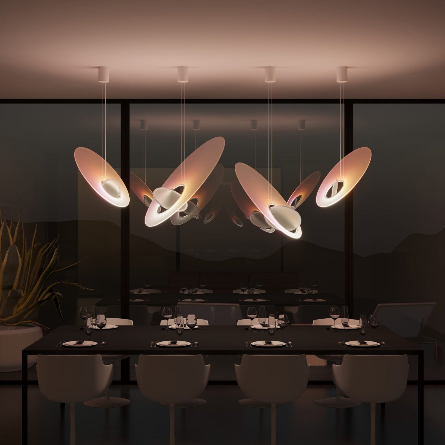 Introvert Extrovert Pendant Light