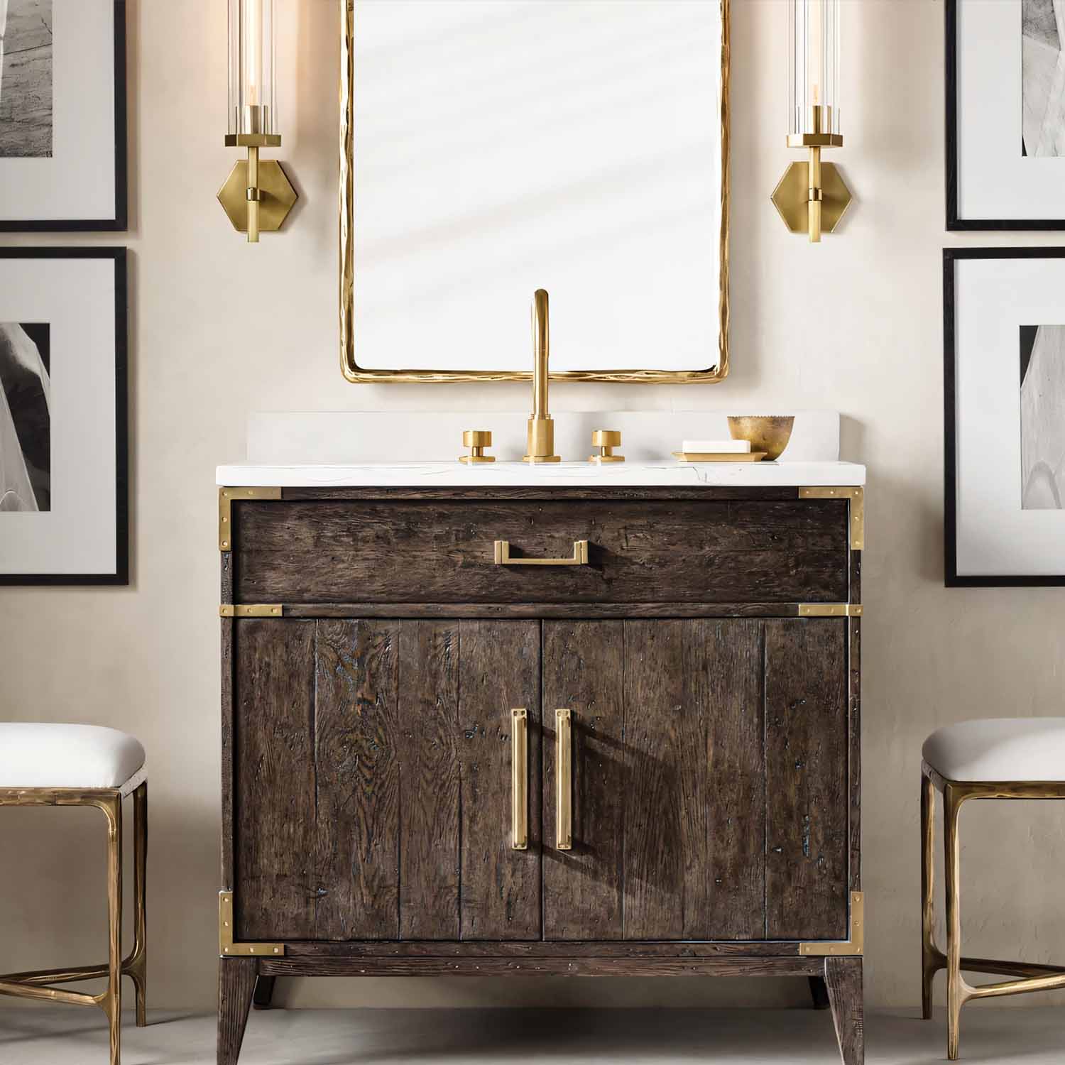 Lambeth Hexagonal Sconce