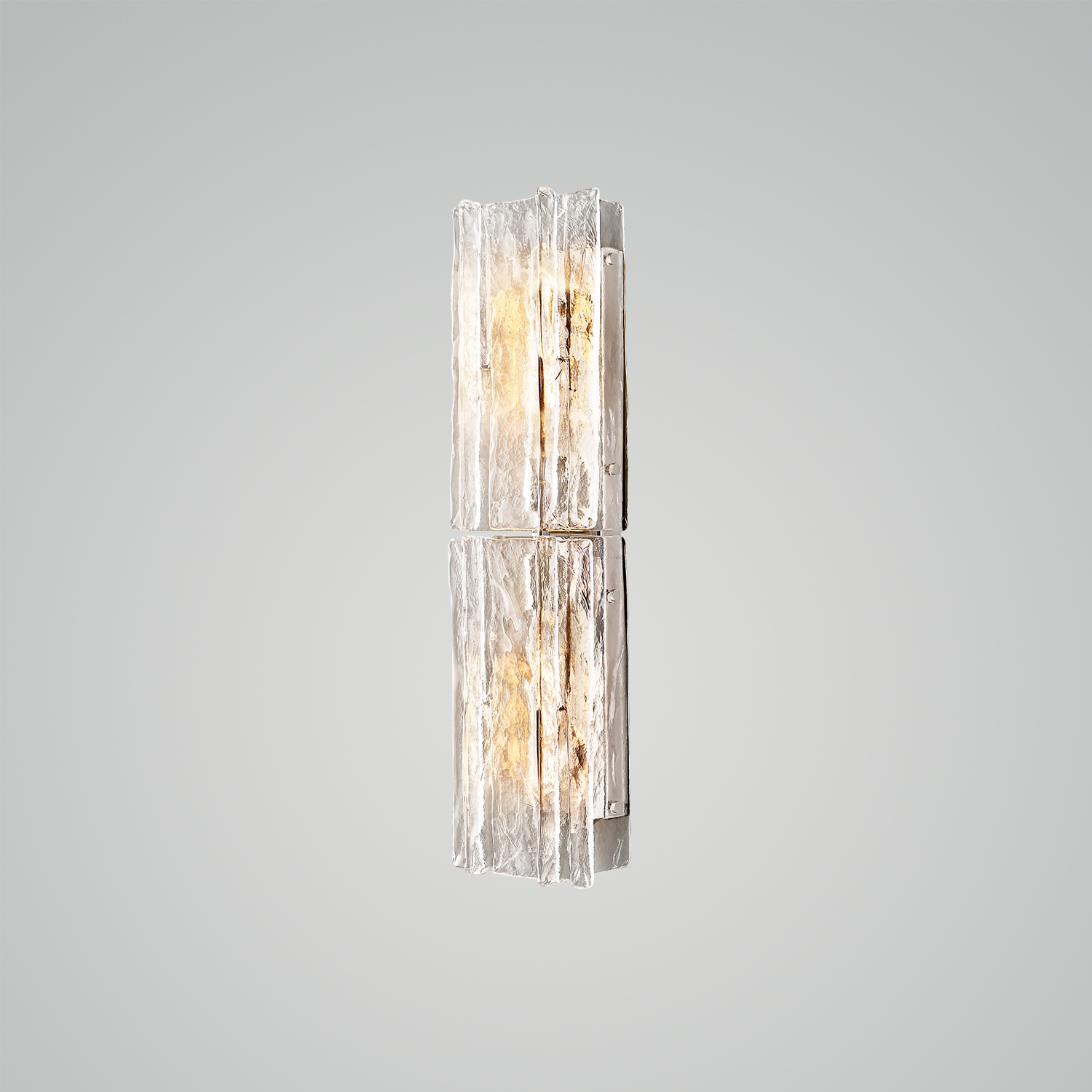 未上传 Lattice Clear Glass Sconce