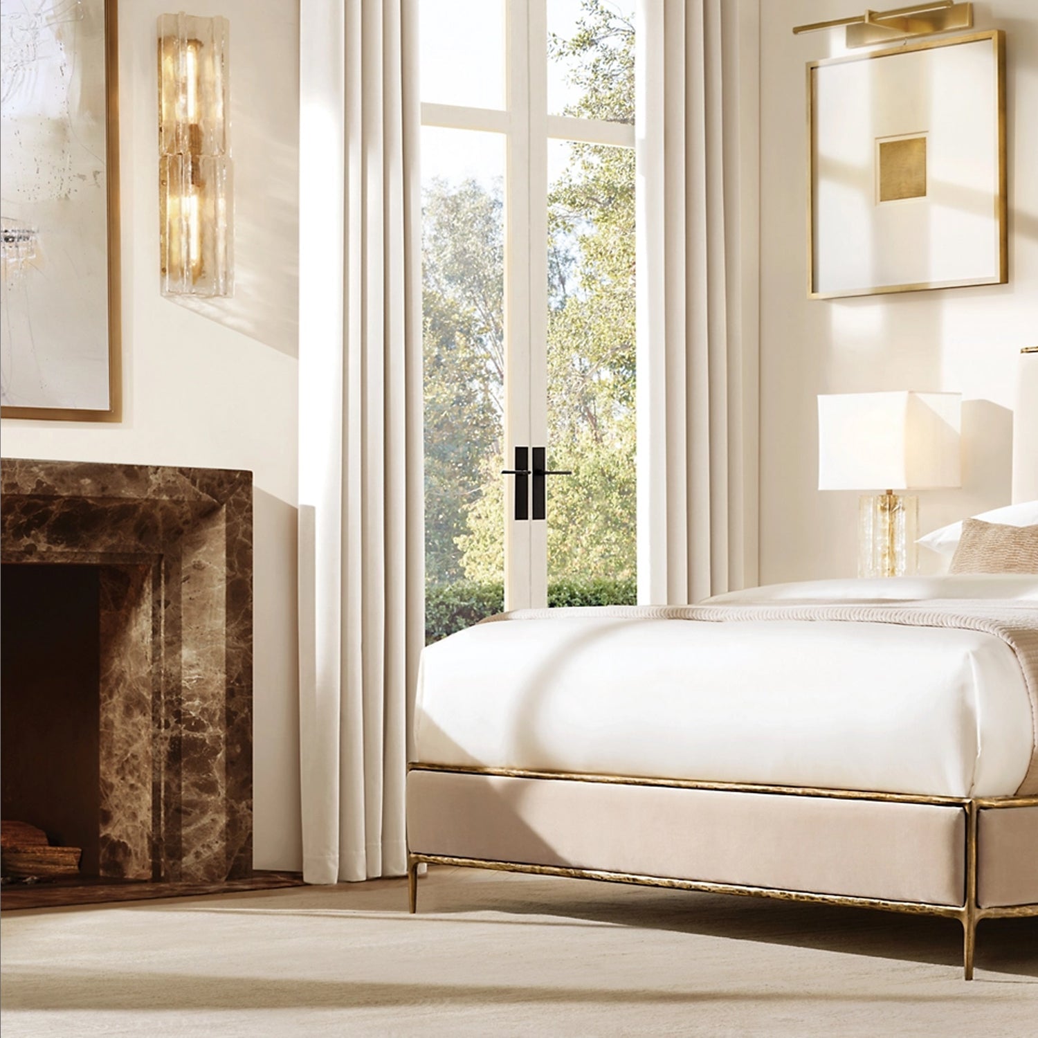 未上传 Lattice Clear Glass Sconce