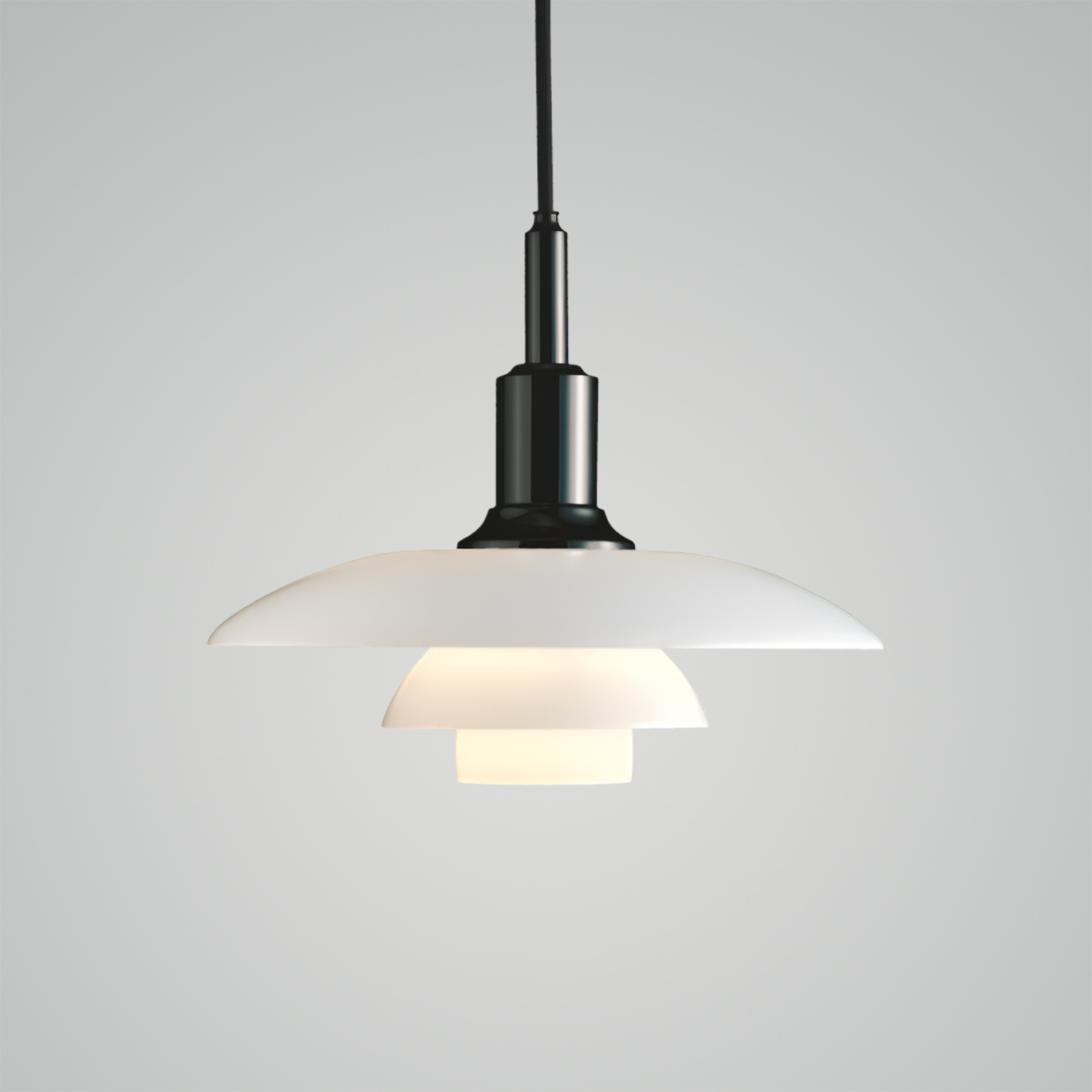 PH 3/2 Glass Pendant Light