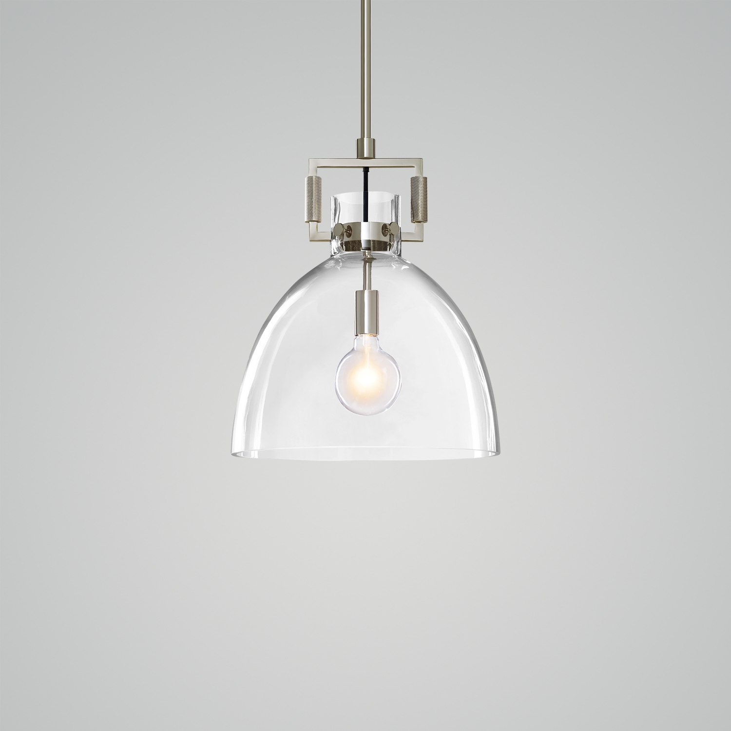 未上传 Machinist Glass Cloche Pendant Light