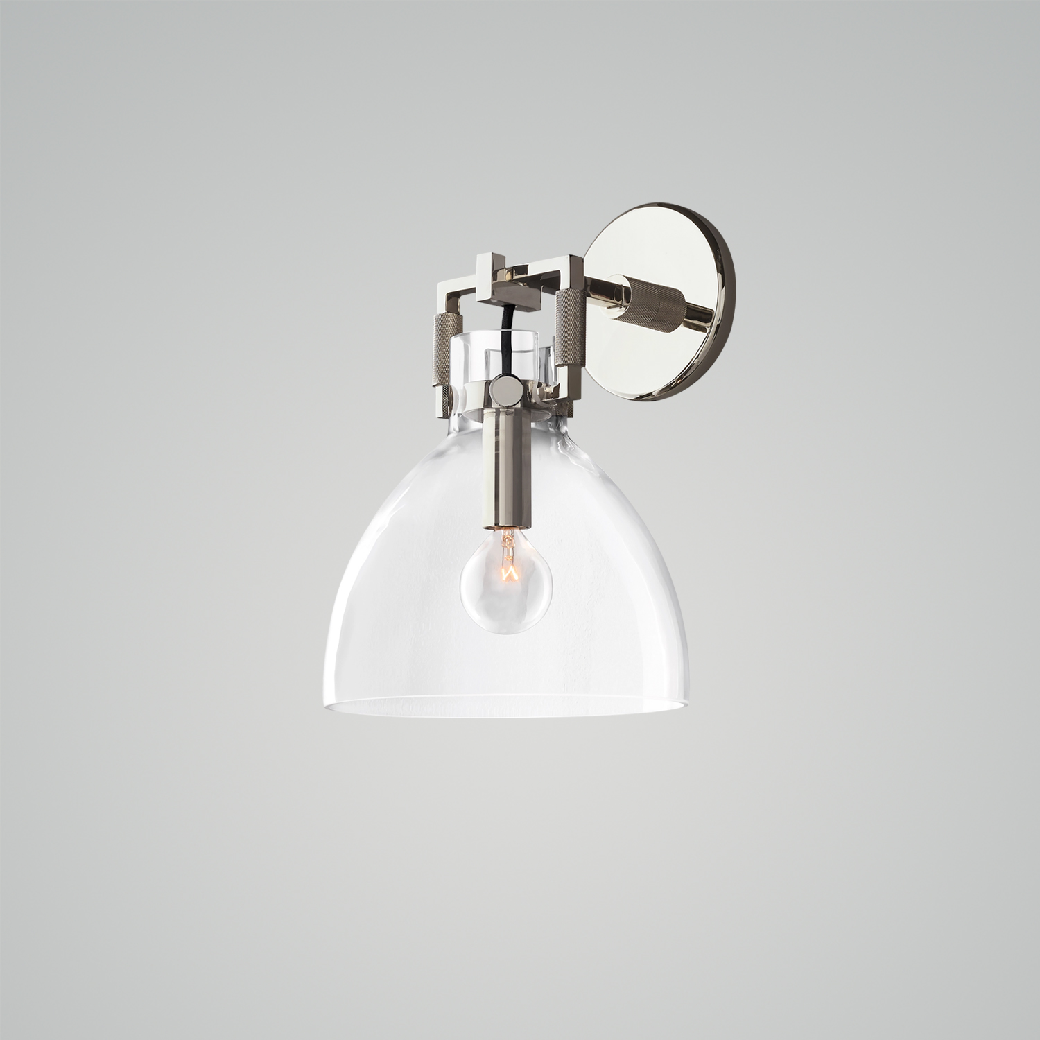 未上传 Machinist Glass Cloche Sconce