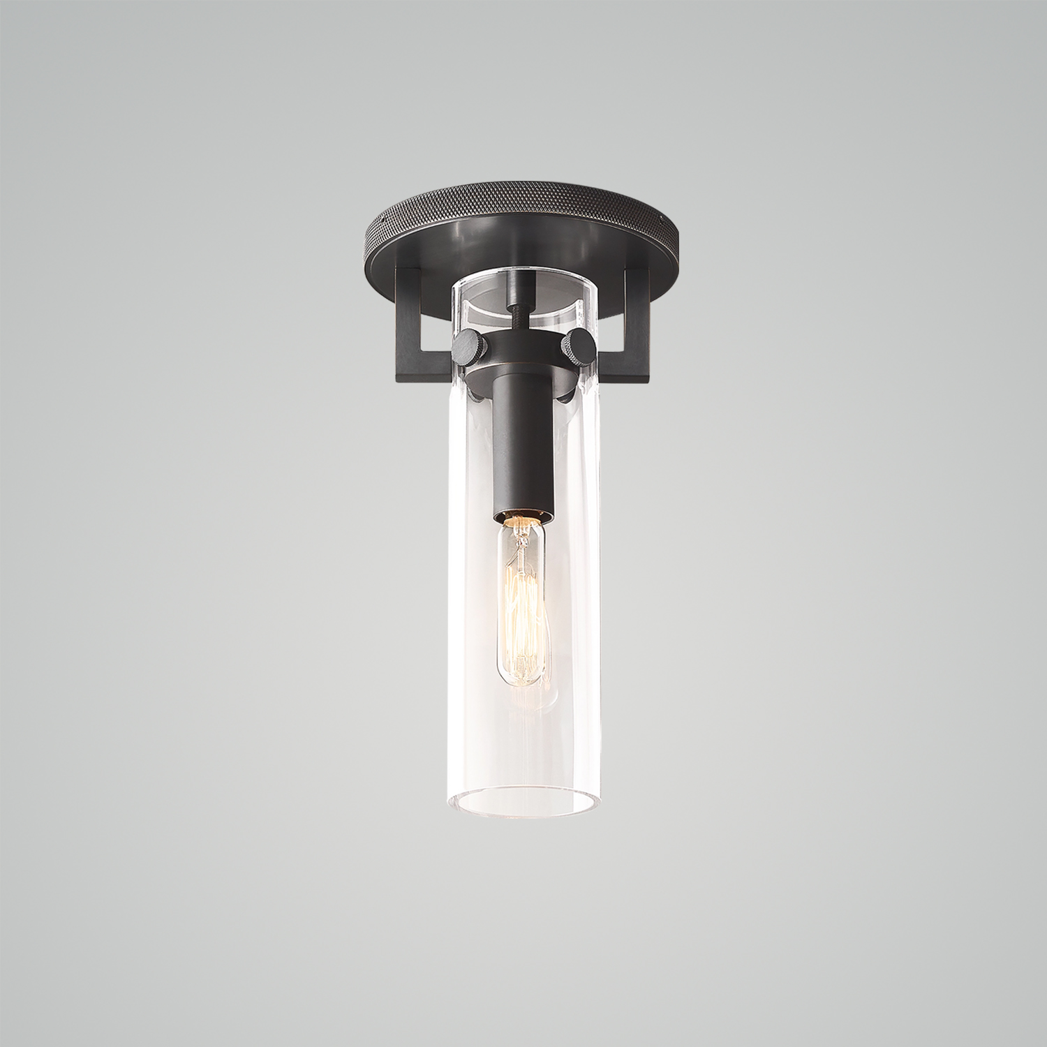 未上传 Machinist Glass Cylinder Flushmount