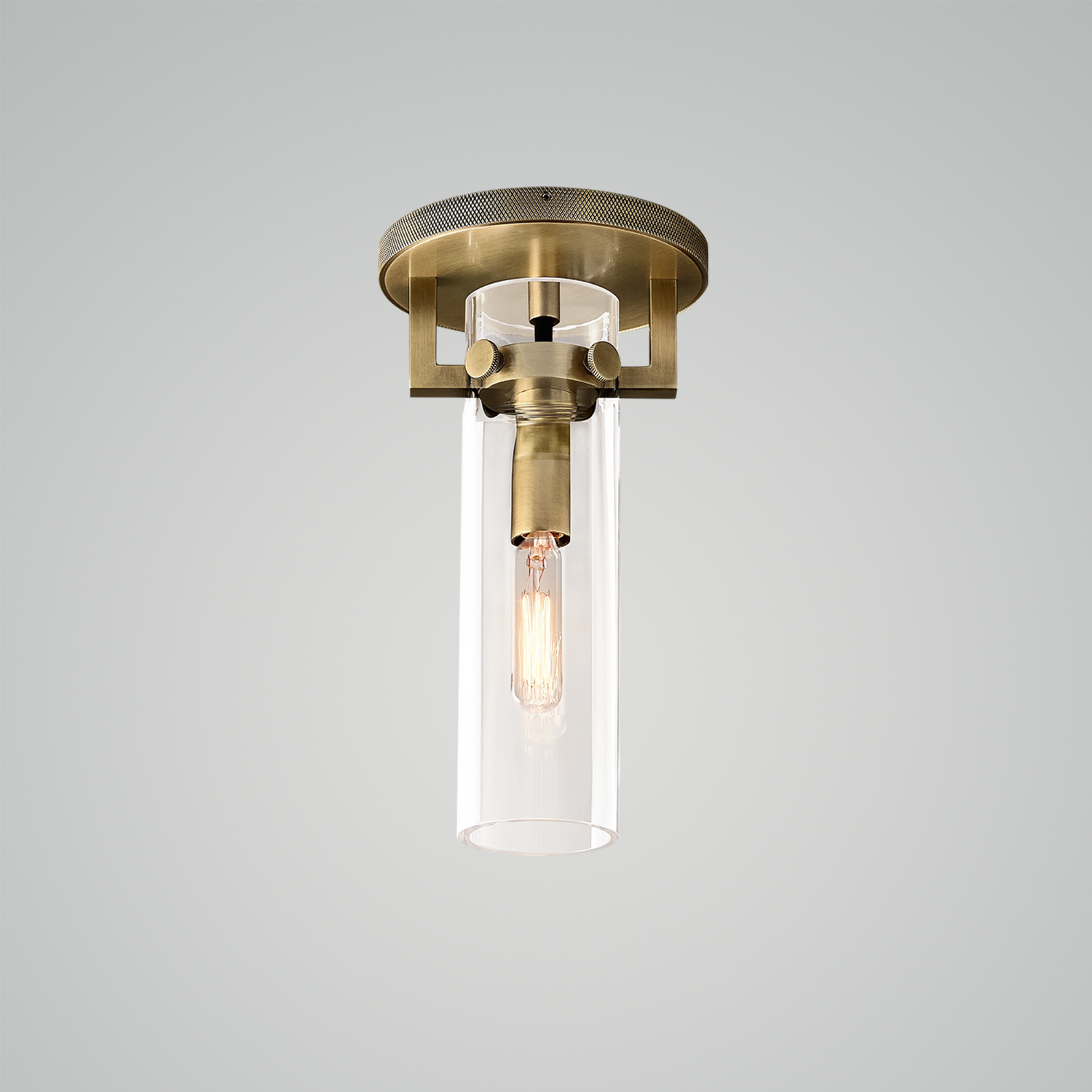 未上传 Machinist Glass Cylinder Flushmount