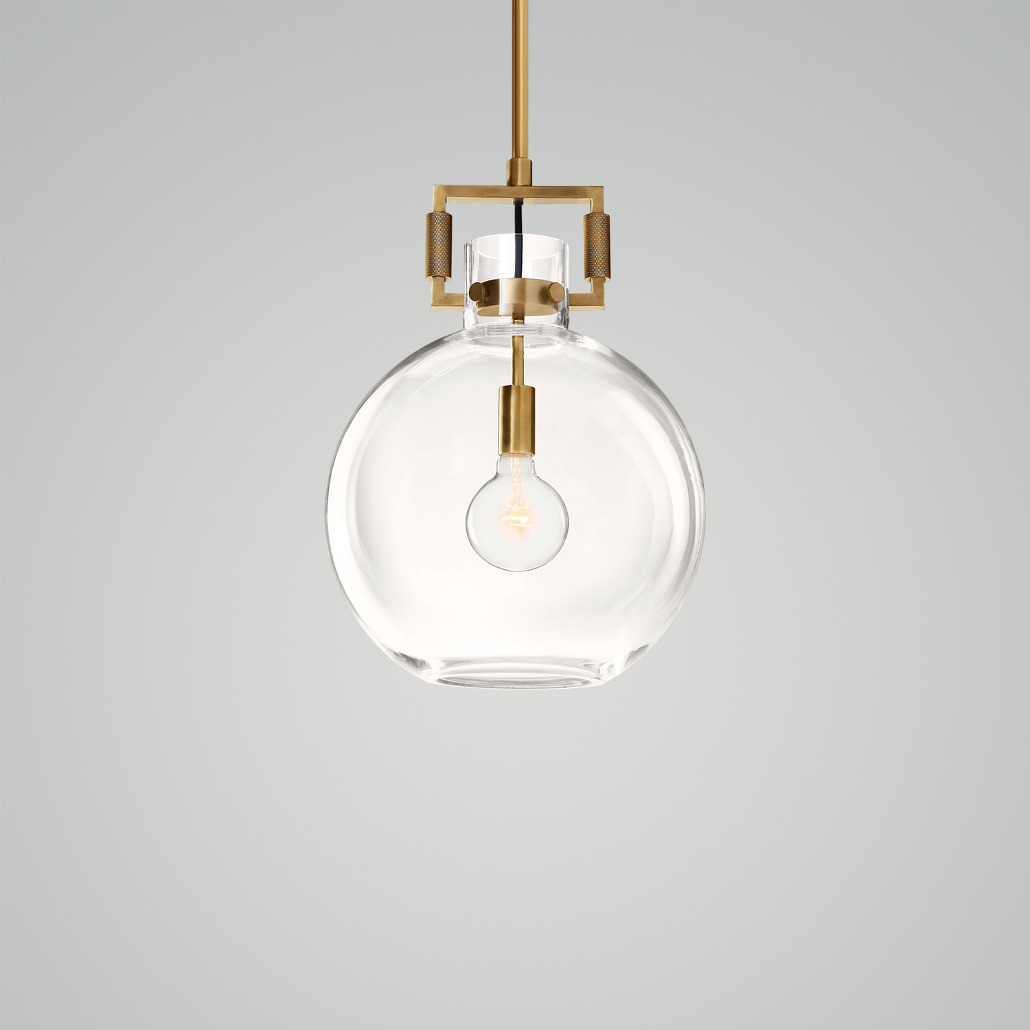 未上传 Machinist Glass Globe Pendant Light