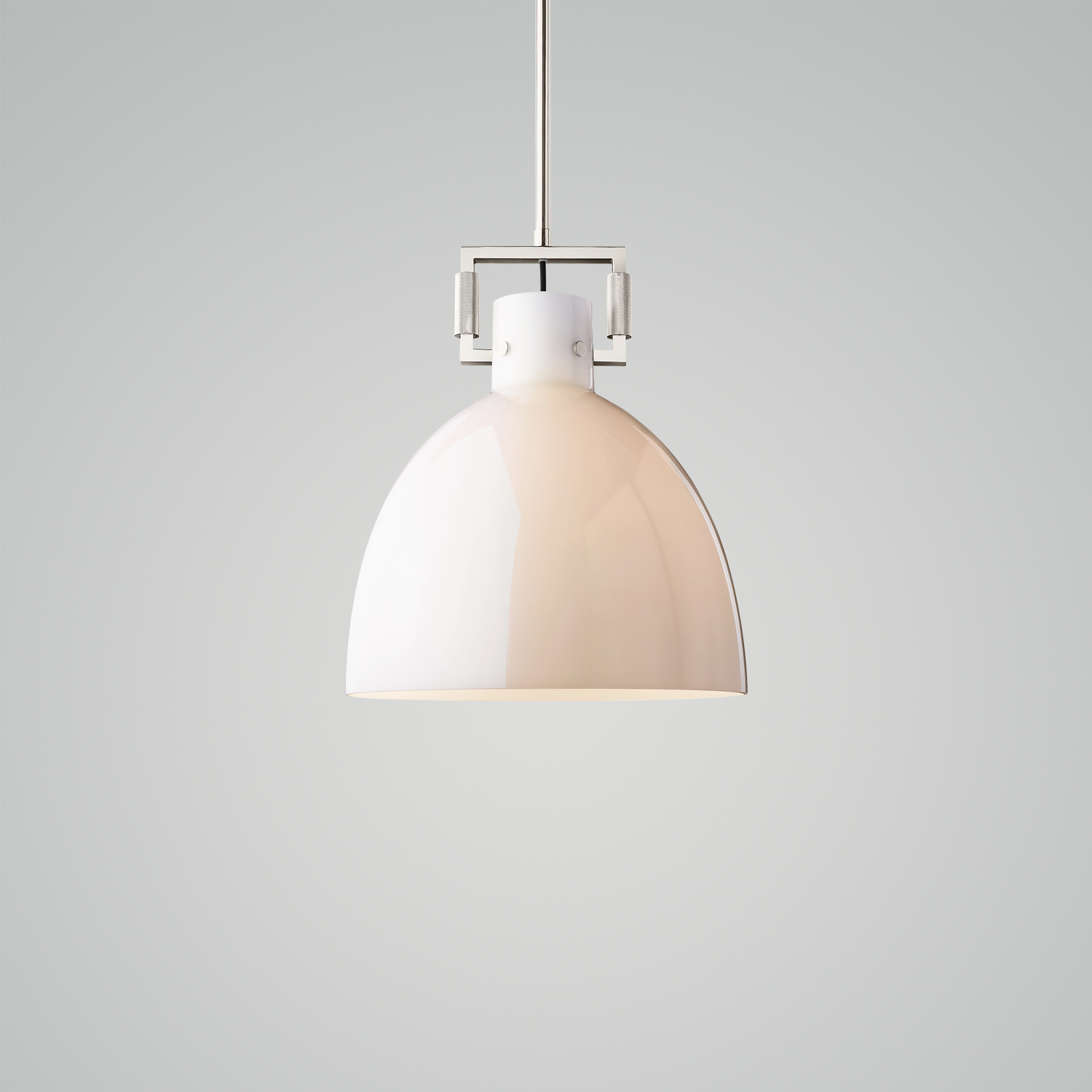 未上传 Machinist Milk Glass Cloche Pendant Light